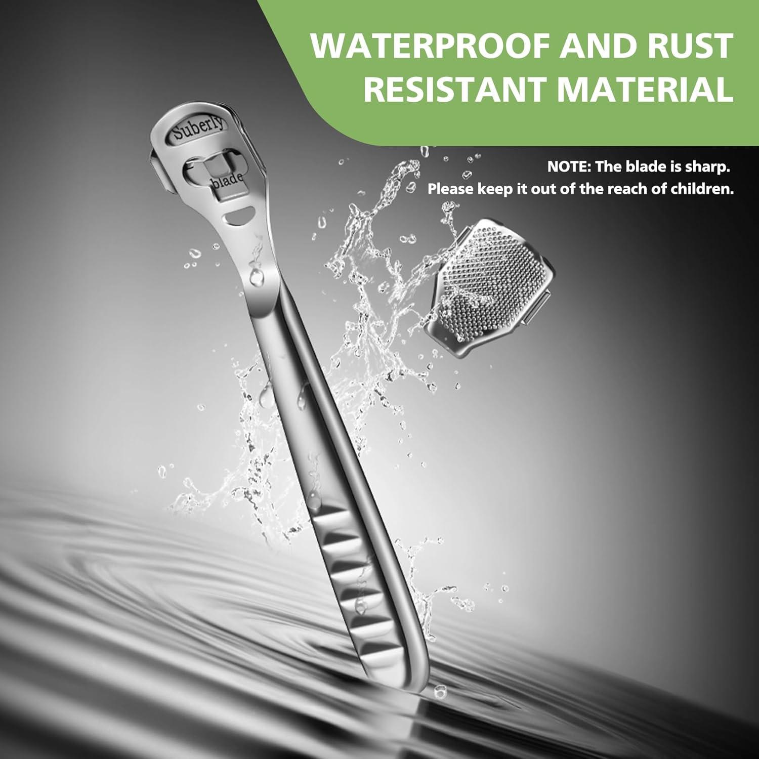 Raspador de Callos BALUCA Acero Inoxidable con 10 Cuchillas