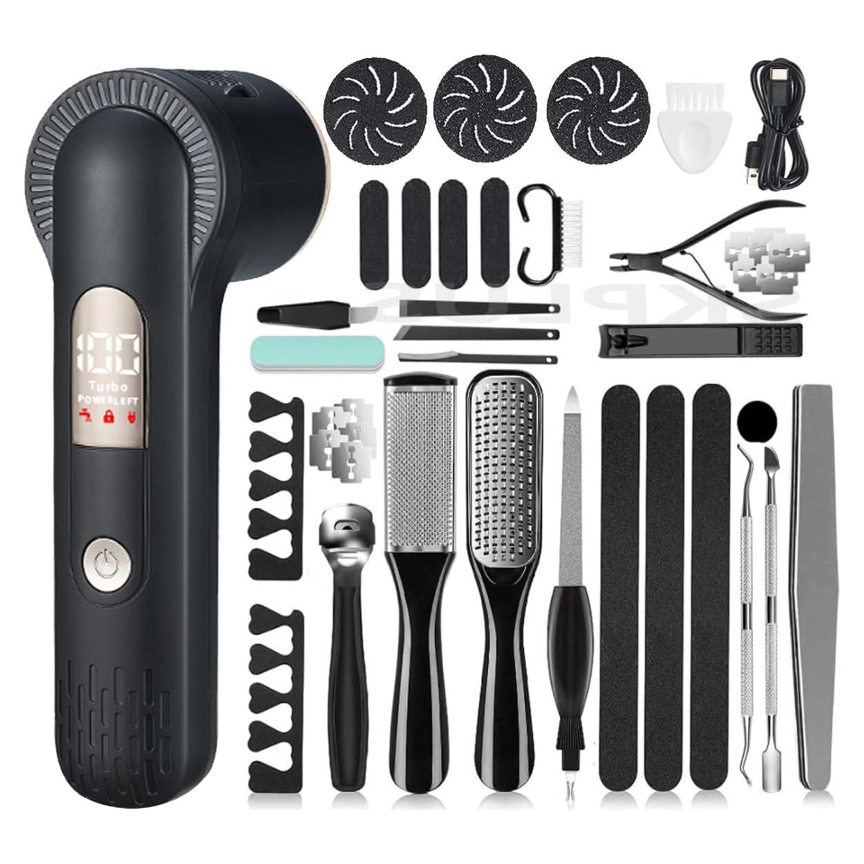 Removedor de Callos Eléctrico TLS 36 en 1 con Aspiradora