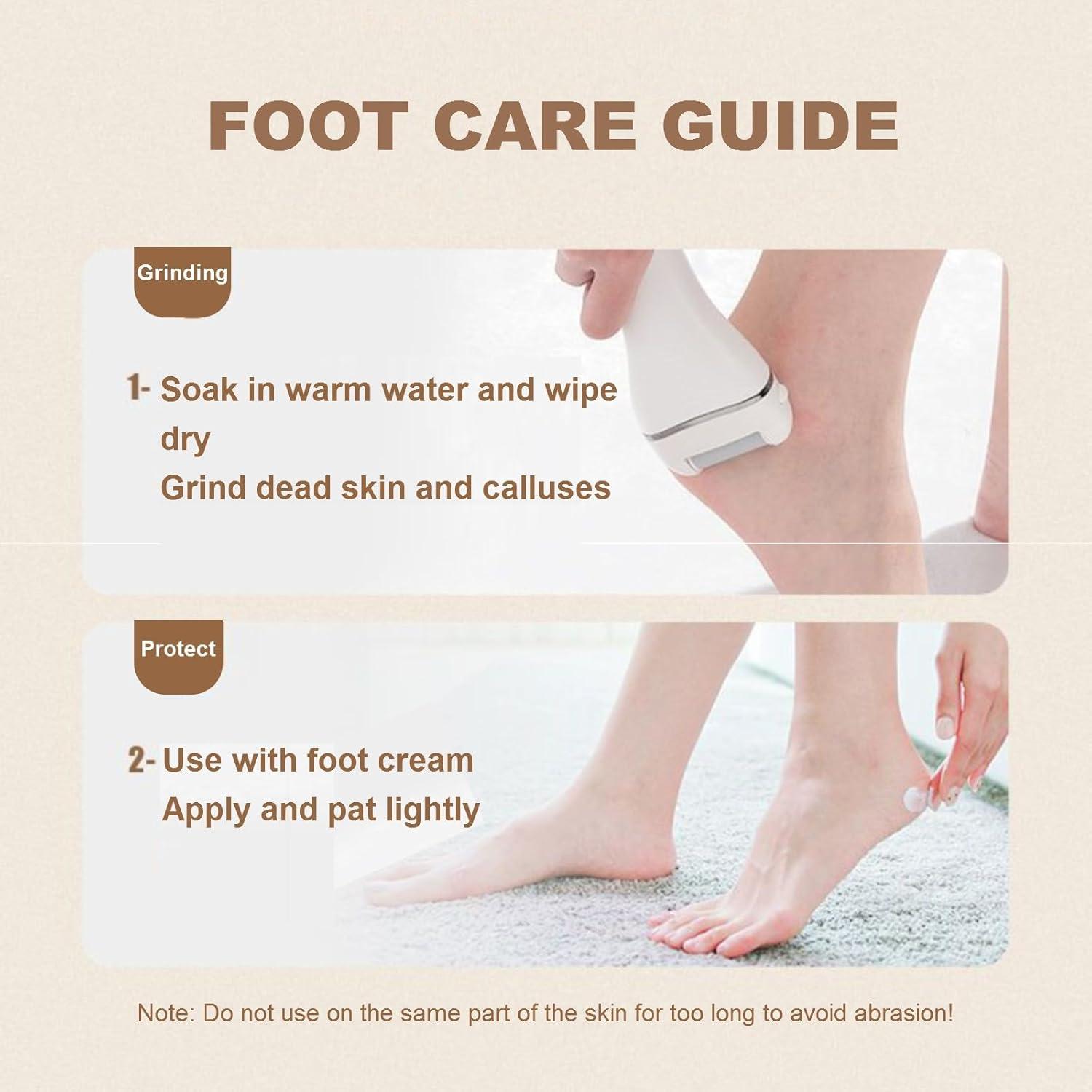 Removedor de Callos Eléctrico YIYOHAYA con 3 Cabezas y LED