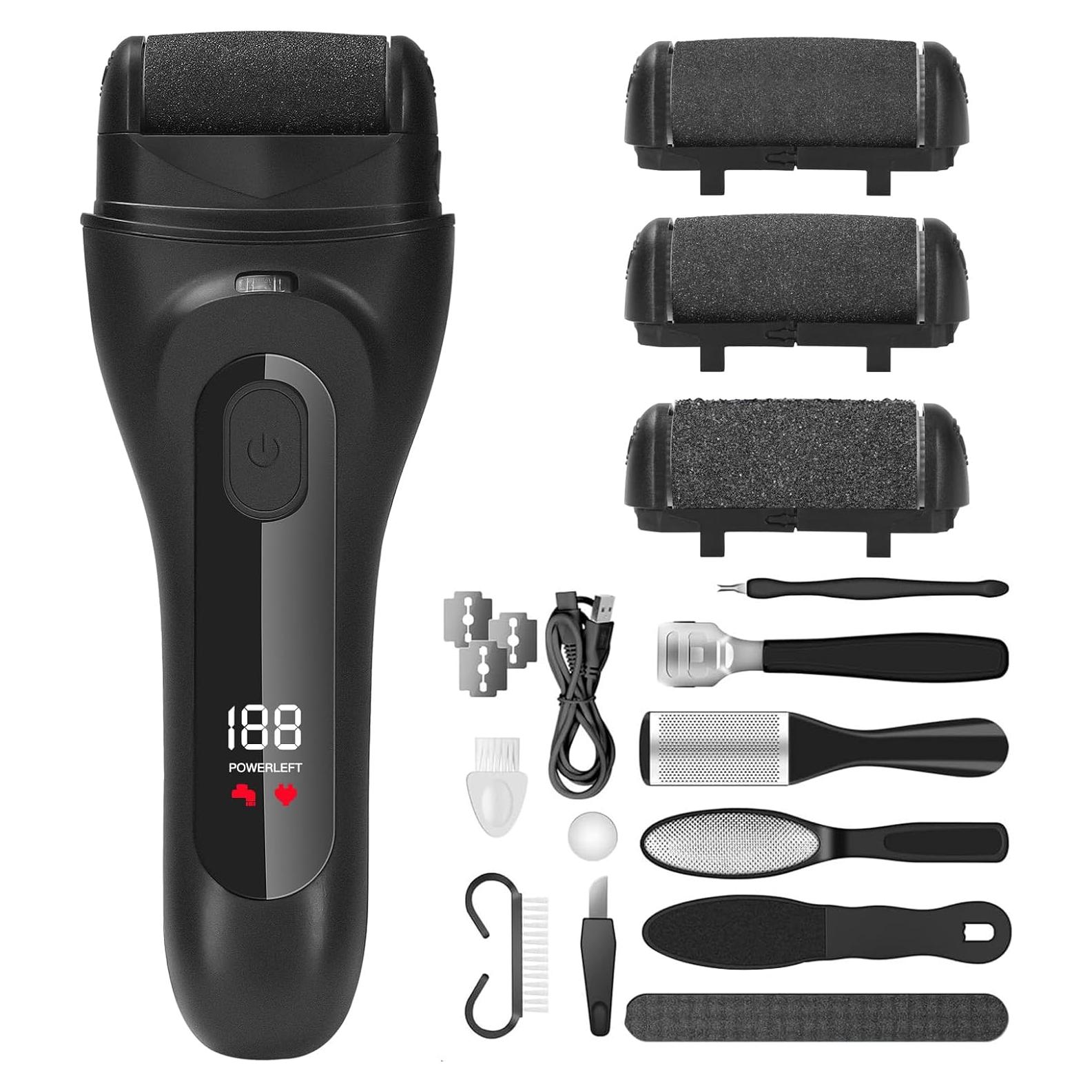 Removedor de Callos Eléctrico Wenzhou L535S Negro IPX7