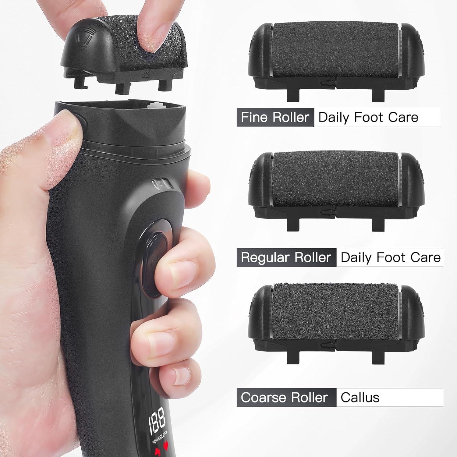 Removedor de Callos Eléctrico Wenzhou L535S Negro IPX7