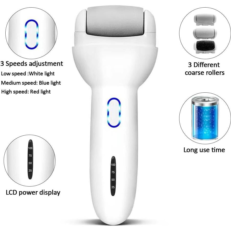 Removedor de Callos Eléctrico WeBlissay PC0001-04 Recargable