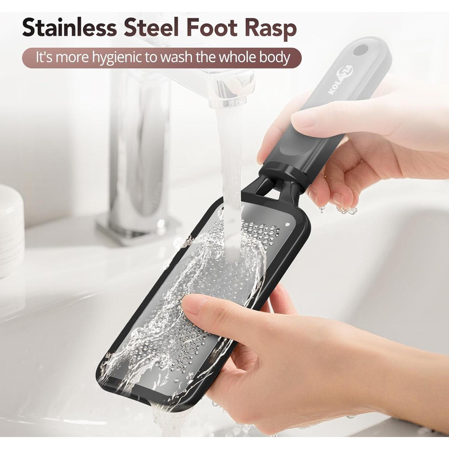 Lima Removedor de Callos Kolavia Doble Cara Acero Inoxidable