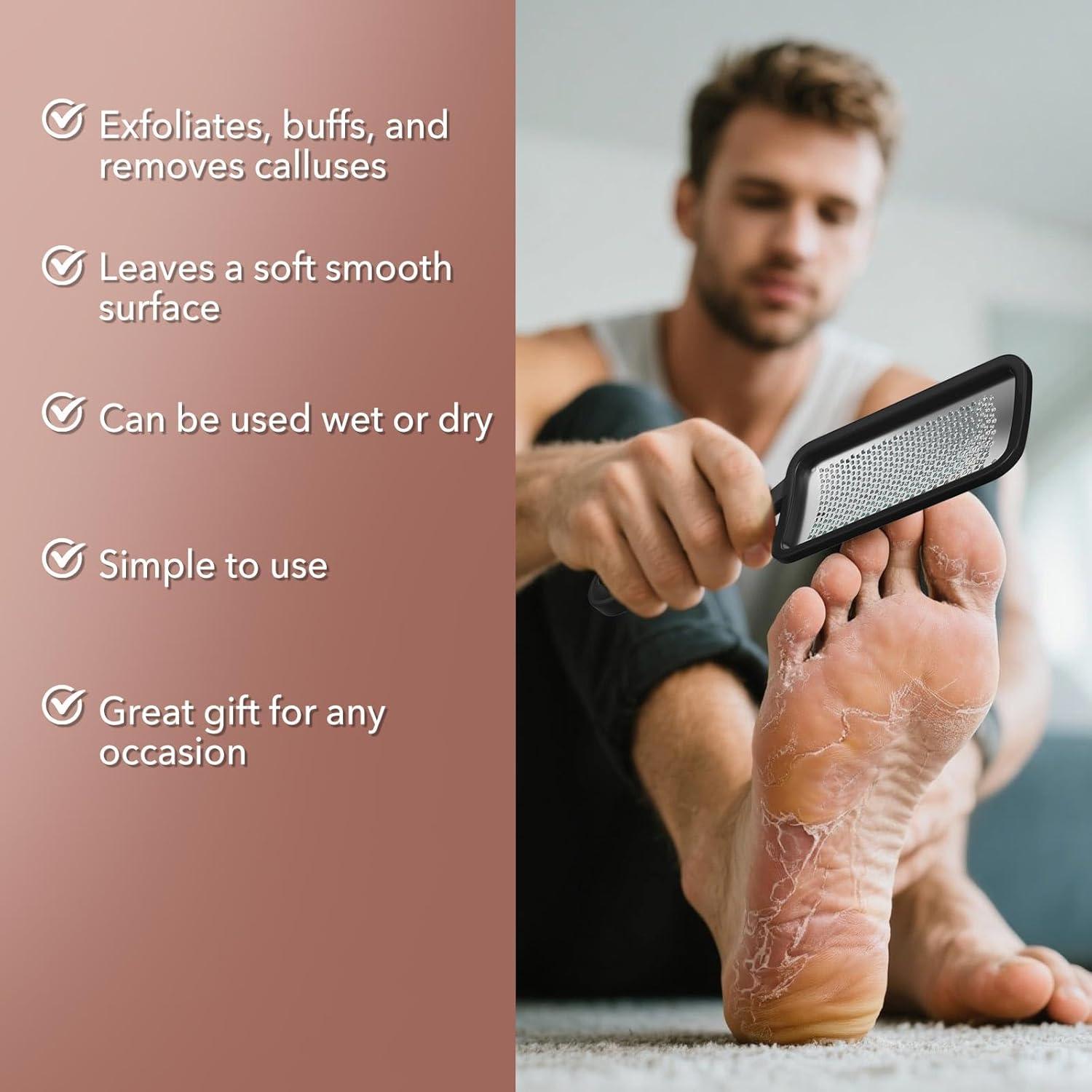 Lima Removedor de Callos Kolavia Doble Cara Acero Inoxidable