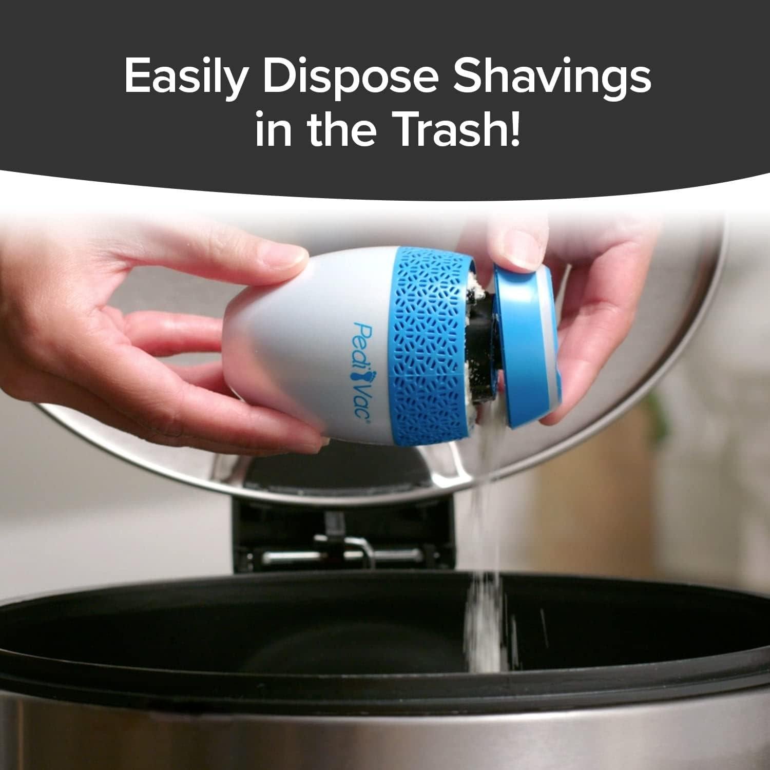 Removedor de Callos Eléctrico PediVac con Aspiradora y Luz LED