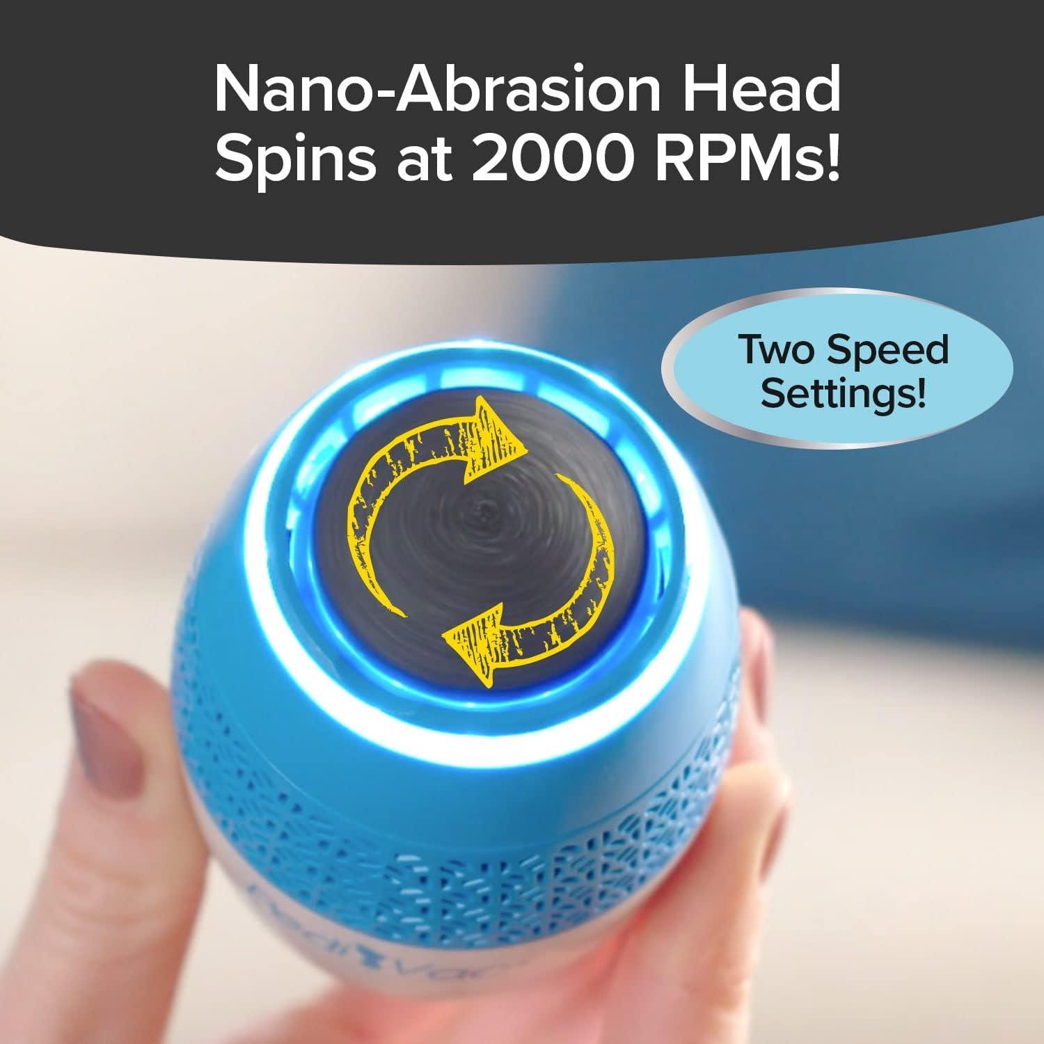 Removedor de Callos Eléctrico PediVac con Aspiradora y Luz LED