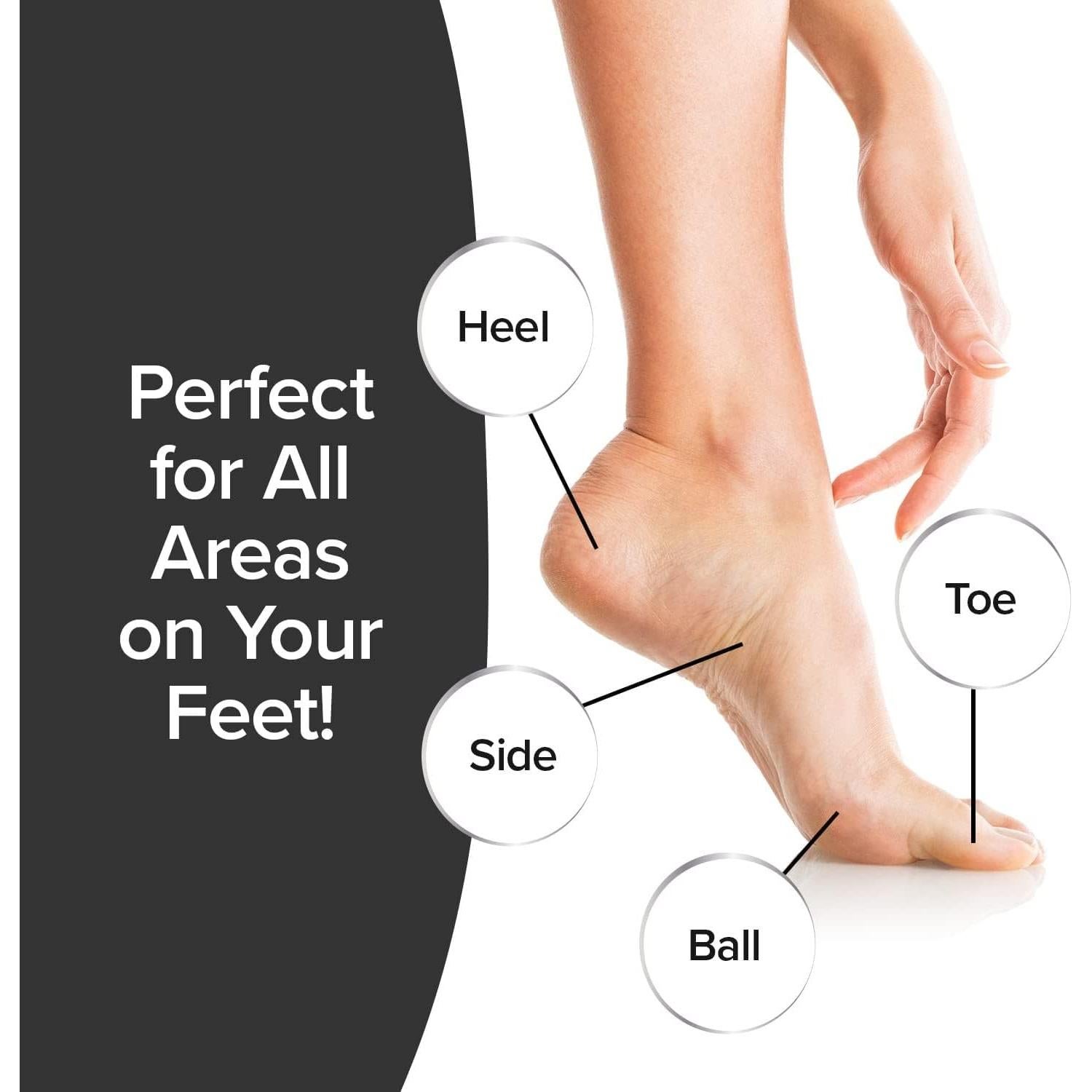 Removedor de Callos Eléctrico PediVac con Aspiradora y Luz LED