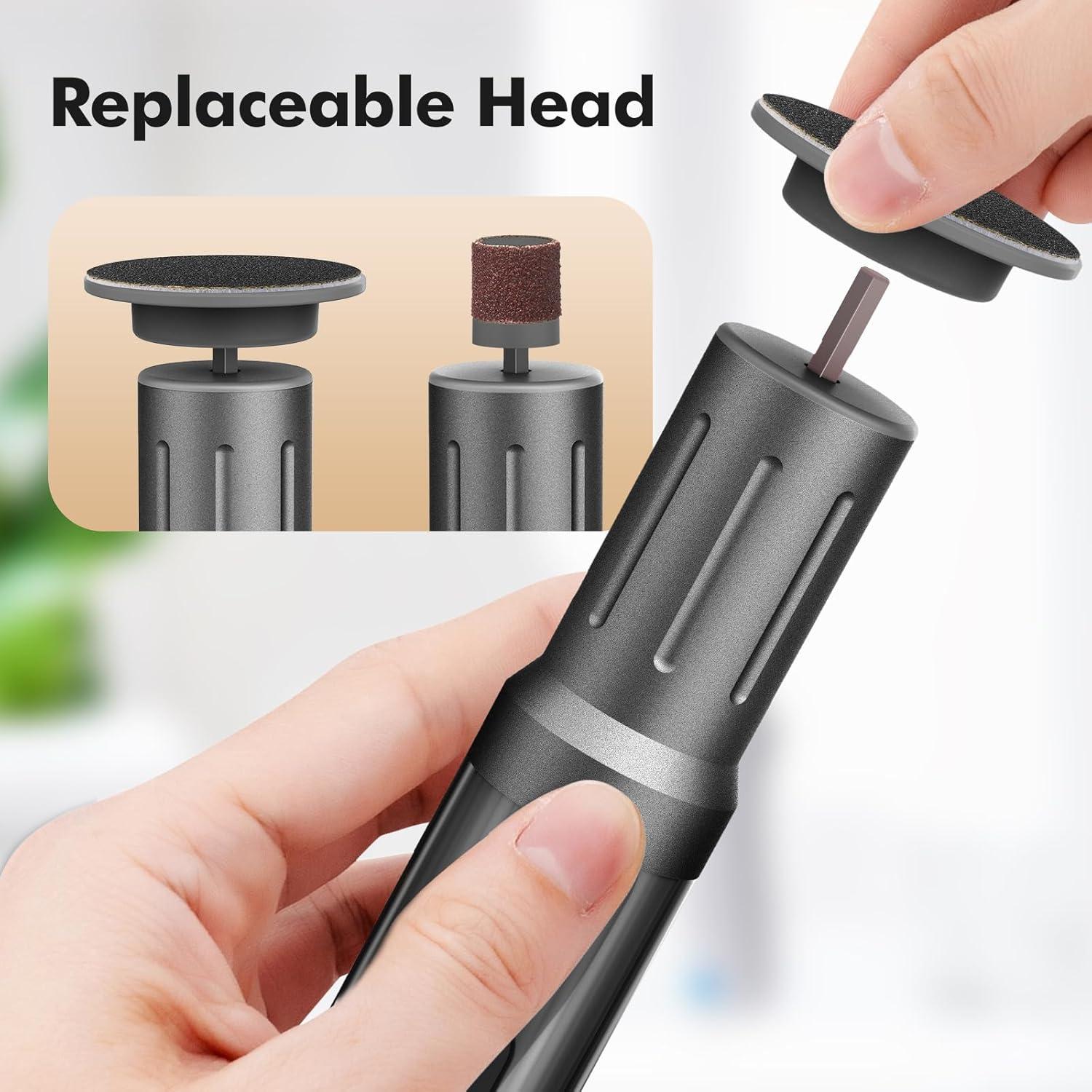 Removedor de Callos Eléctrico Inalámbrico Xisuoka C3 6 Velocidades