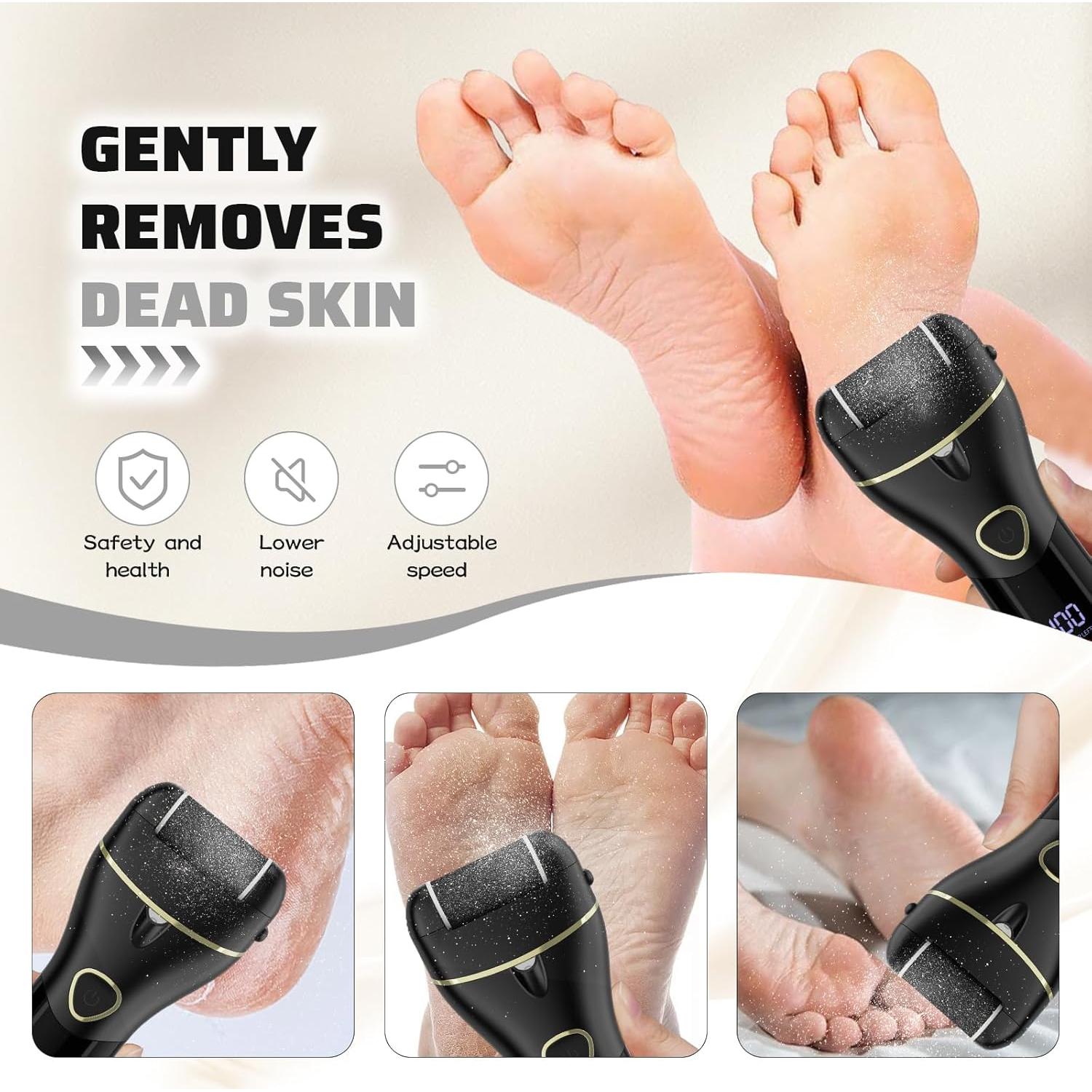 Removedor de Callos Eléctrico Profesional Ourcec Negro 16 en 1