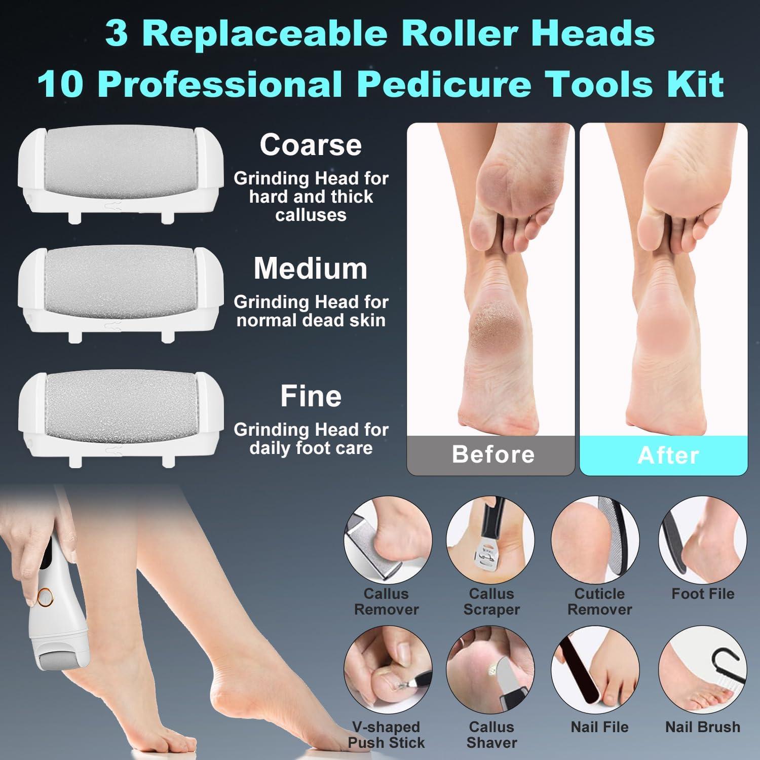 Removedor de Callos Eléctrico WSSBOND con Pantalla LCD 240min