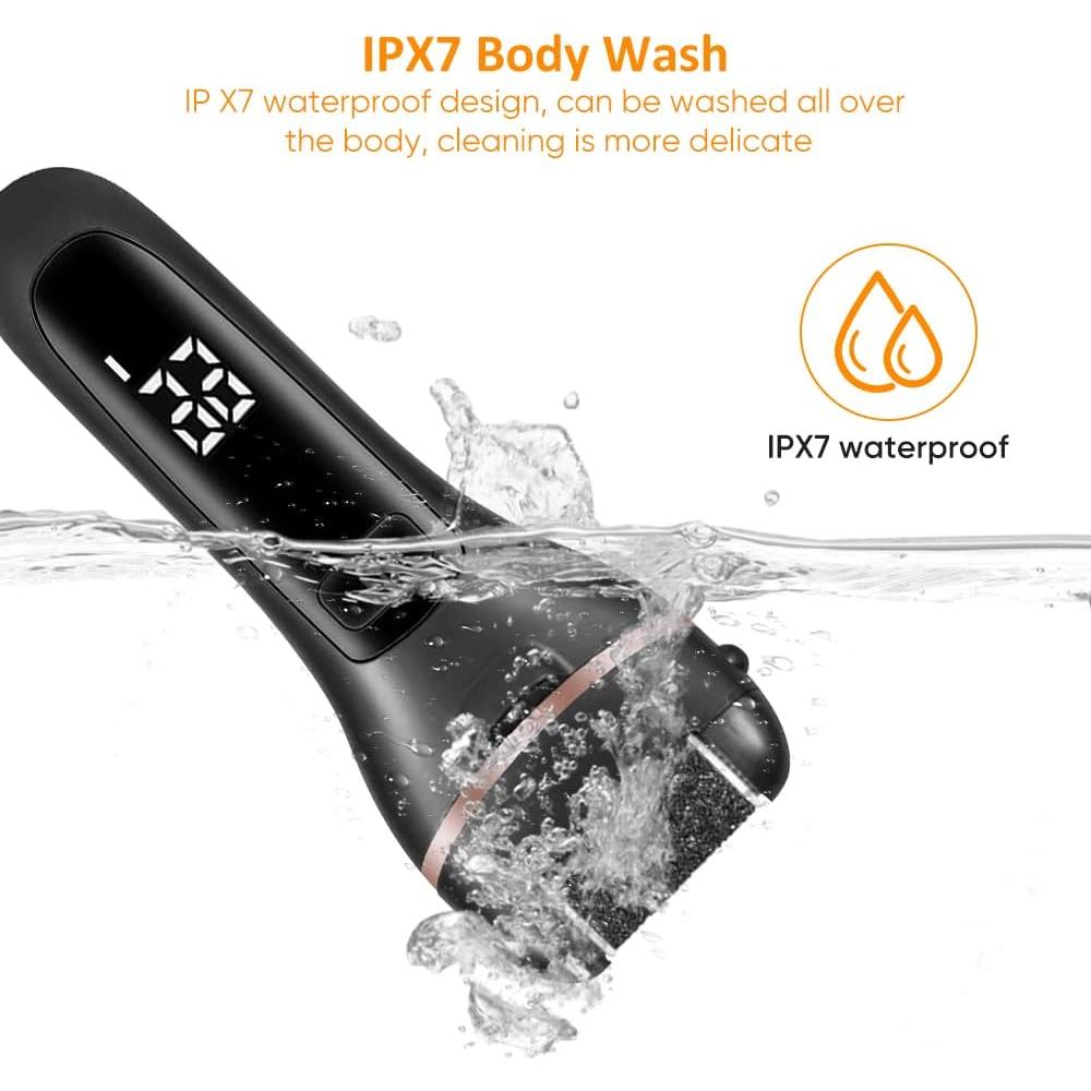 Removedor de Callos Eléctrico Syver - Set de Pedicura 10 Piezas