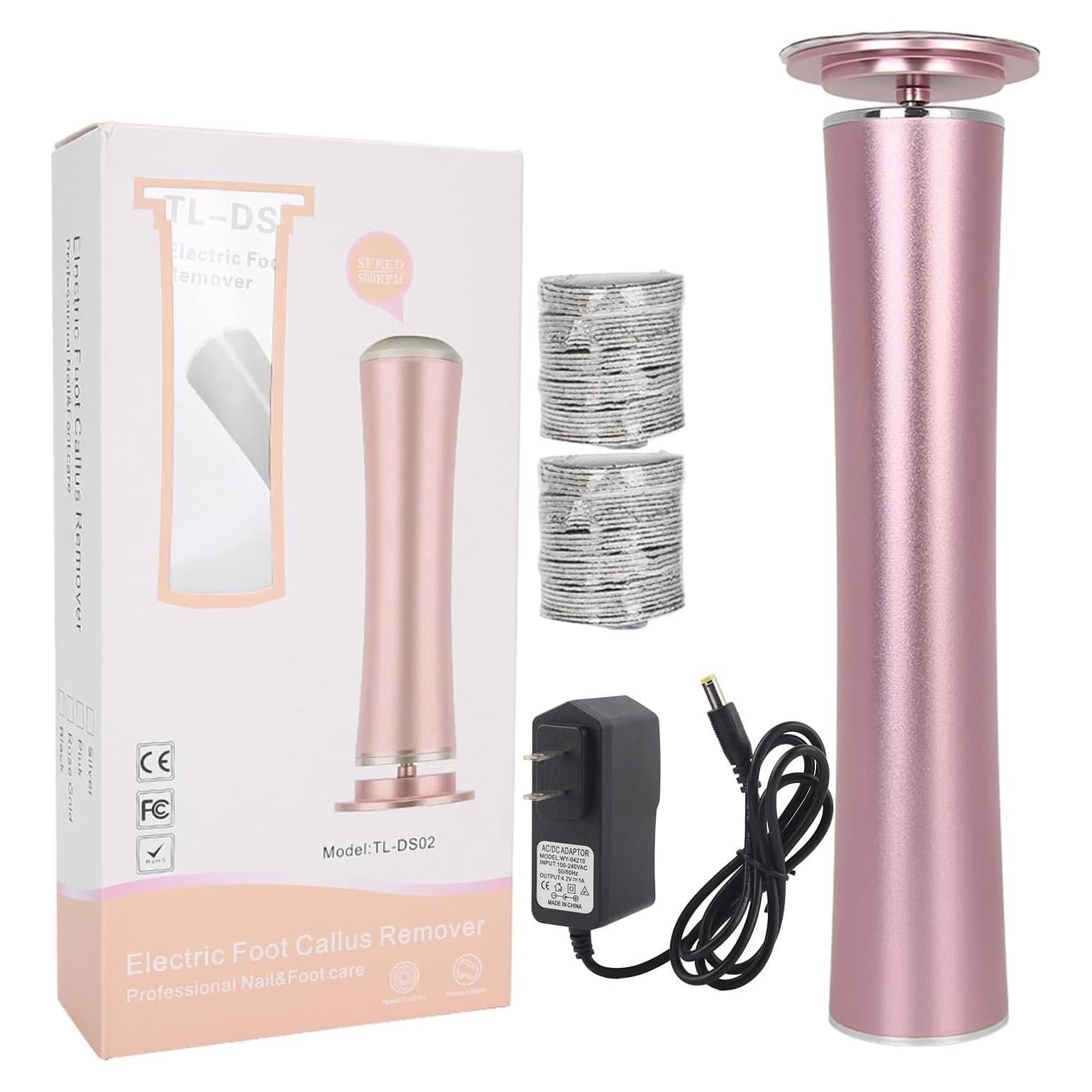 Lima Eléctrica para Pies KooingTech con 60 Piezas de Afilar