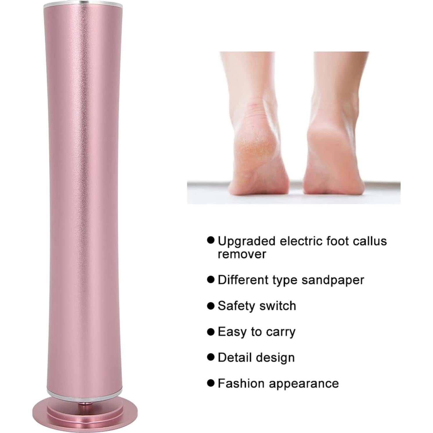 Lima Eléctrica para Pies KooingTech con 60 Piezas de Afilar