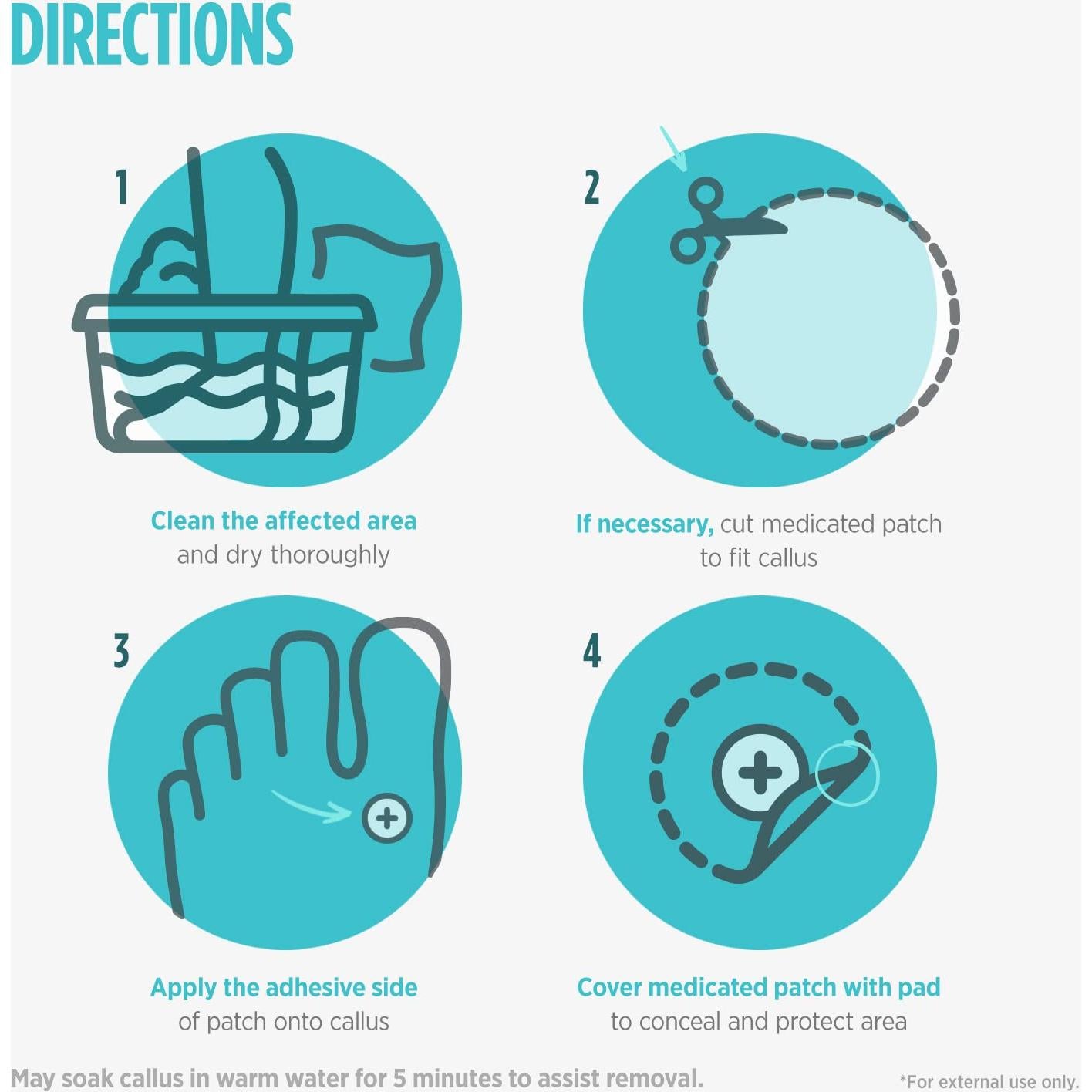 Parches Medicados Comfort Zone para Callos - 20 Piezas