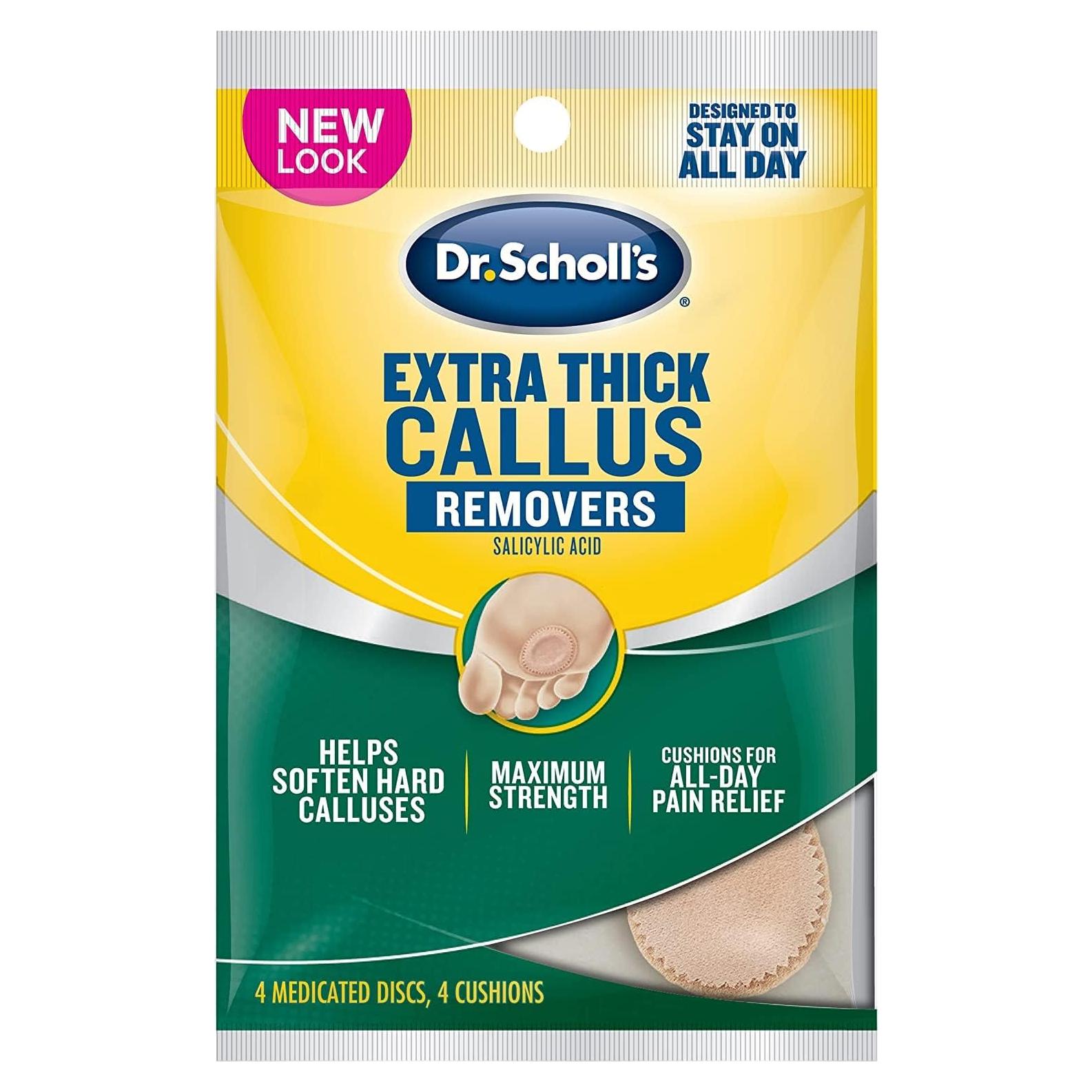 Removedores de Callos Extra Gruesos Dr. Scholl's 4 Almohadillas