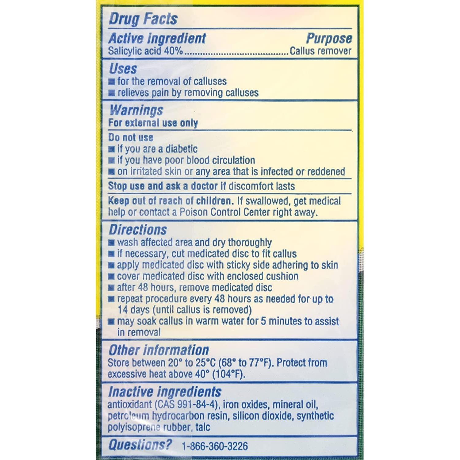 Removedores de Callos Extra Gruesos Dr. Scholl's 4 Almohadillas