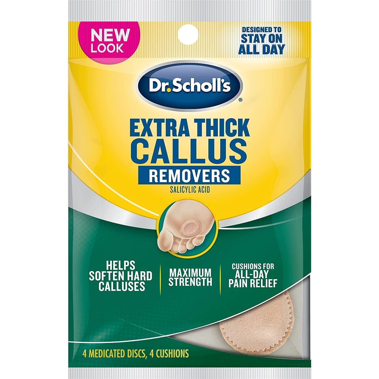 Removedores de Callos Extra Gruesos Dr. Scholl's 4 Almohadillas