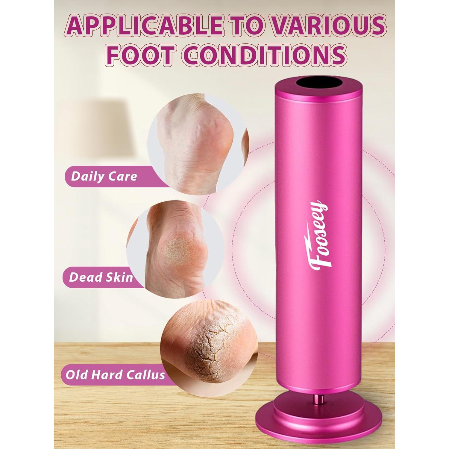 Lima Eléctrica para Pies Fooseey - Removedor de Callos Profesional