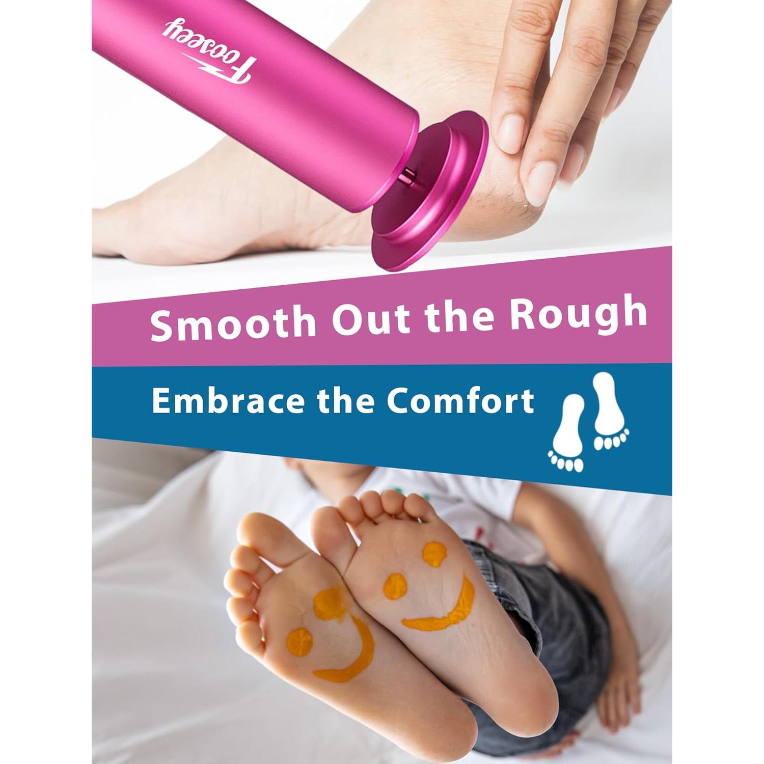 Lima Eléctrica para Pies Fooseey - Removedor de Callos Profesional