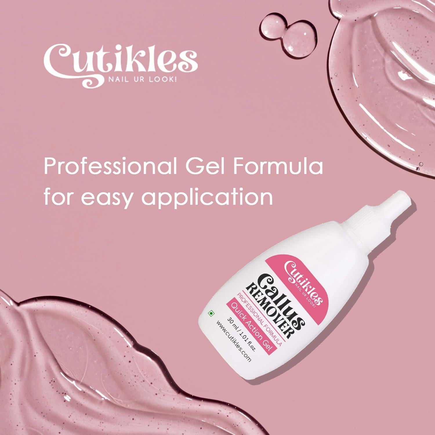 Gel Removedor de Callos Cutikles 30ml - Fuerza Extra para Pies