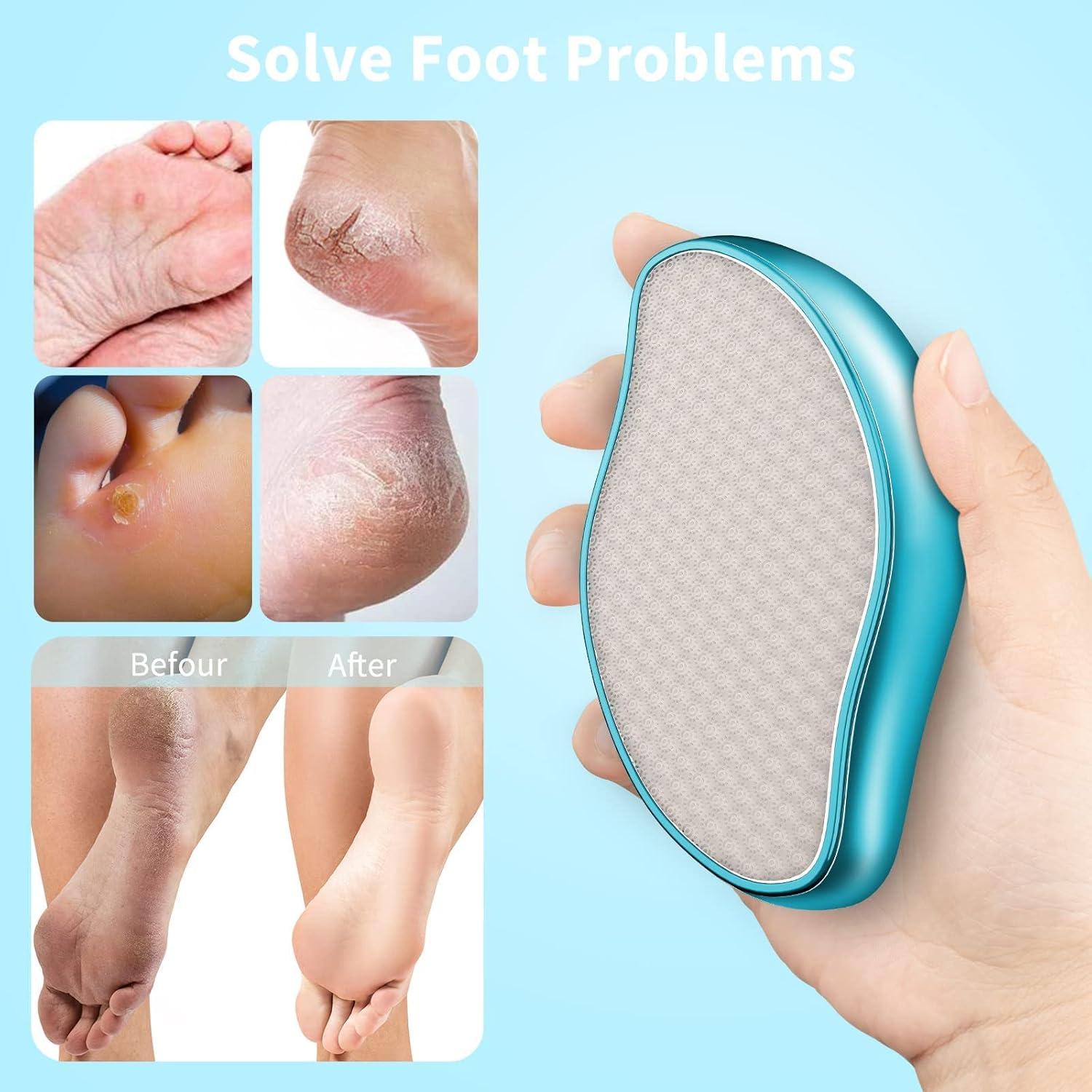 Lima para Pies VANWIN de Cristal Nano, Removedor de Callos