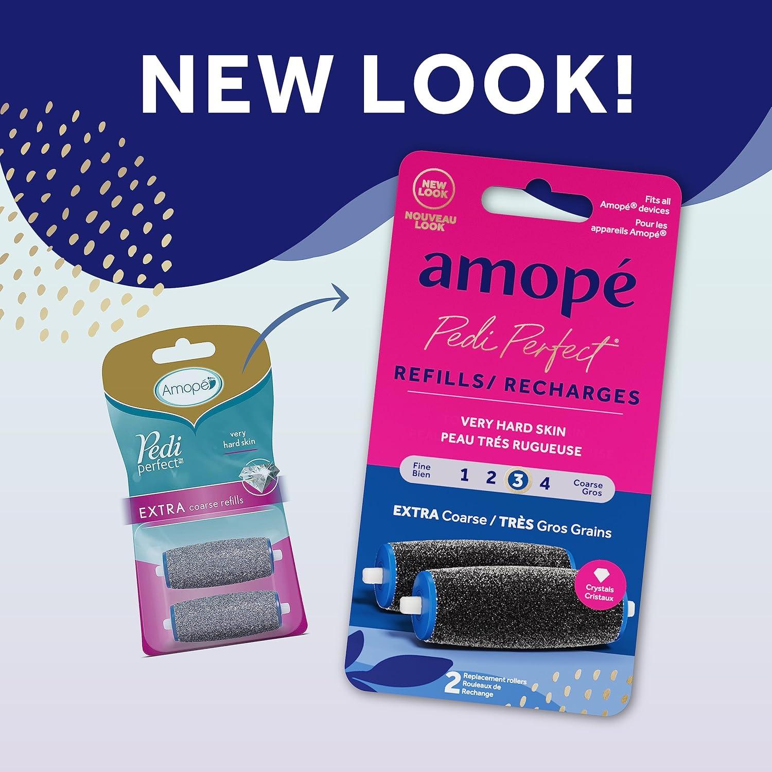 Recambios Cabezal Rodillo Amope Pedi Perfect - 2 Unidades