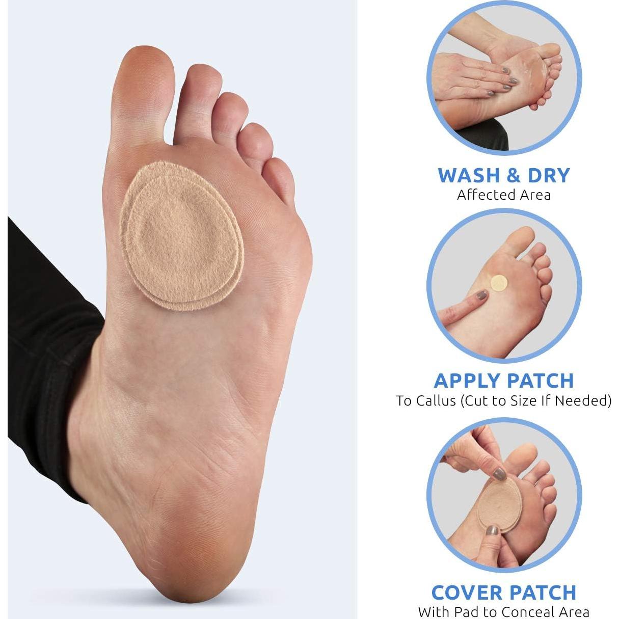 Almohadillas Removedoras de Callos Comfort Zone - 40% Ácido Salicílico