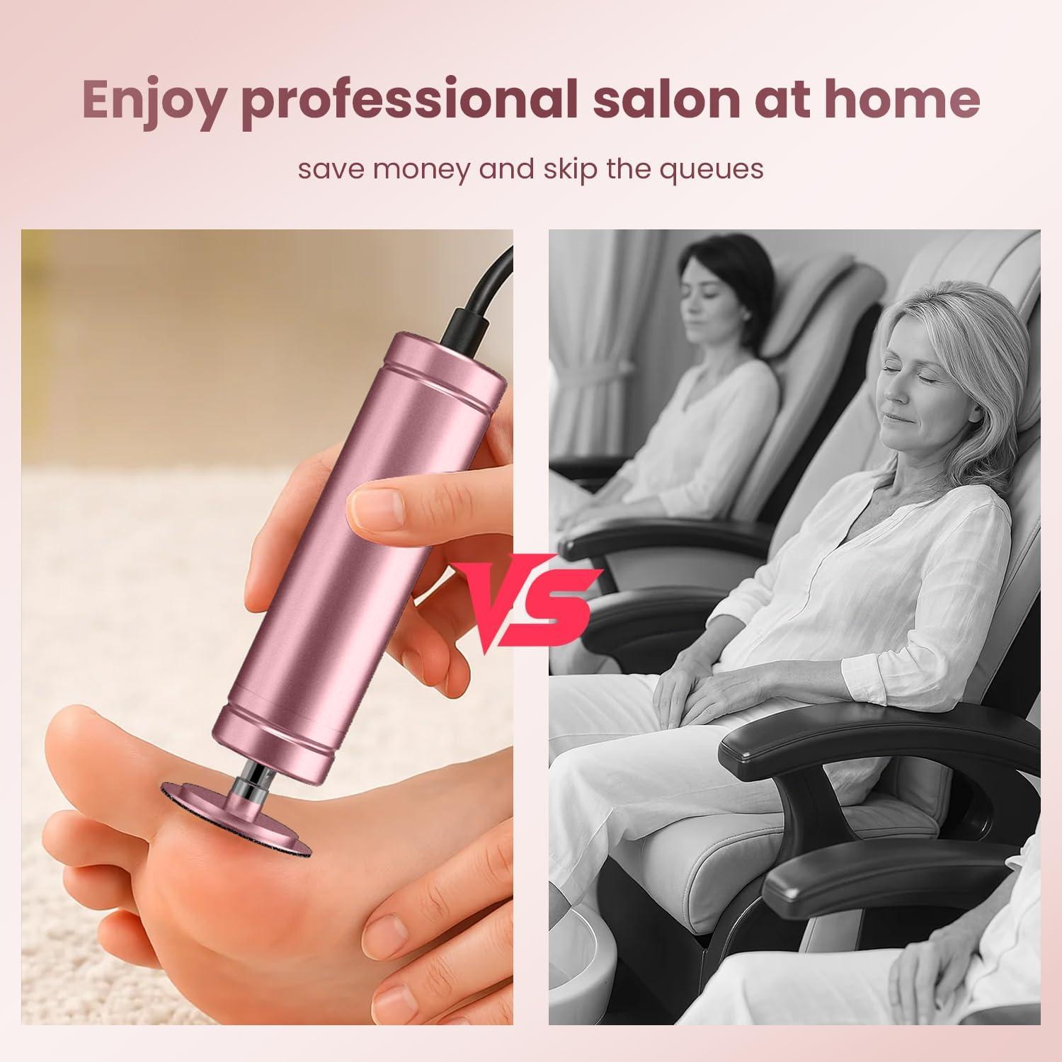 Removedor de Callos Eléctrico Tohecu con 60 Discos de Lija