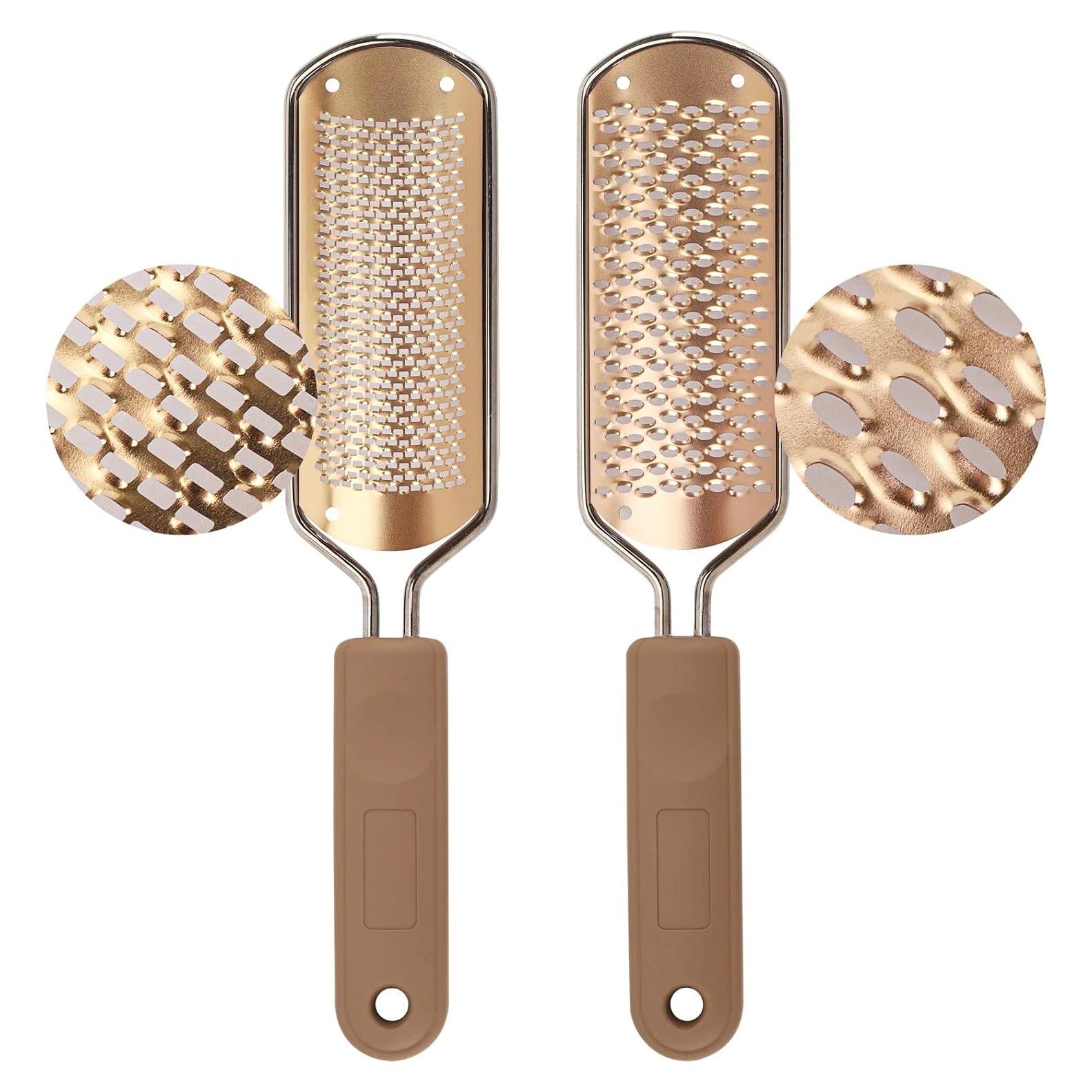 Paquete de 2 Limadores de Pies LoveBB - Removedor de Callos Acero Inoxidable