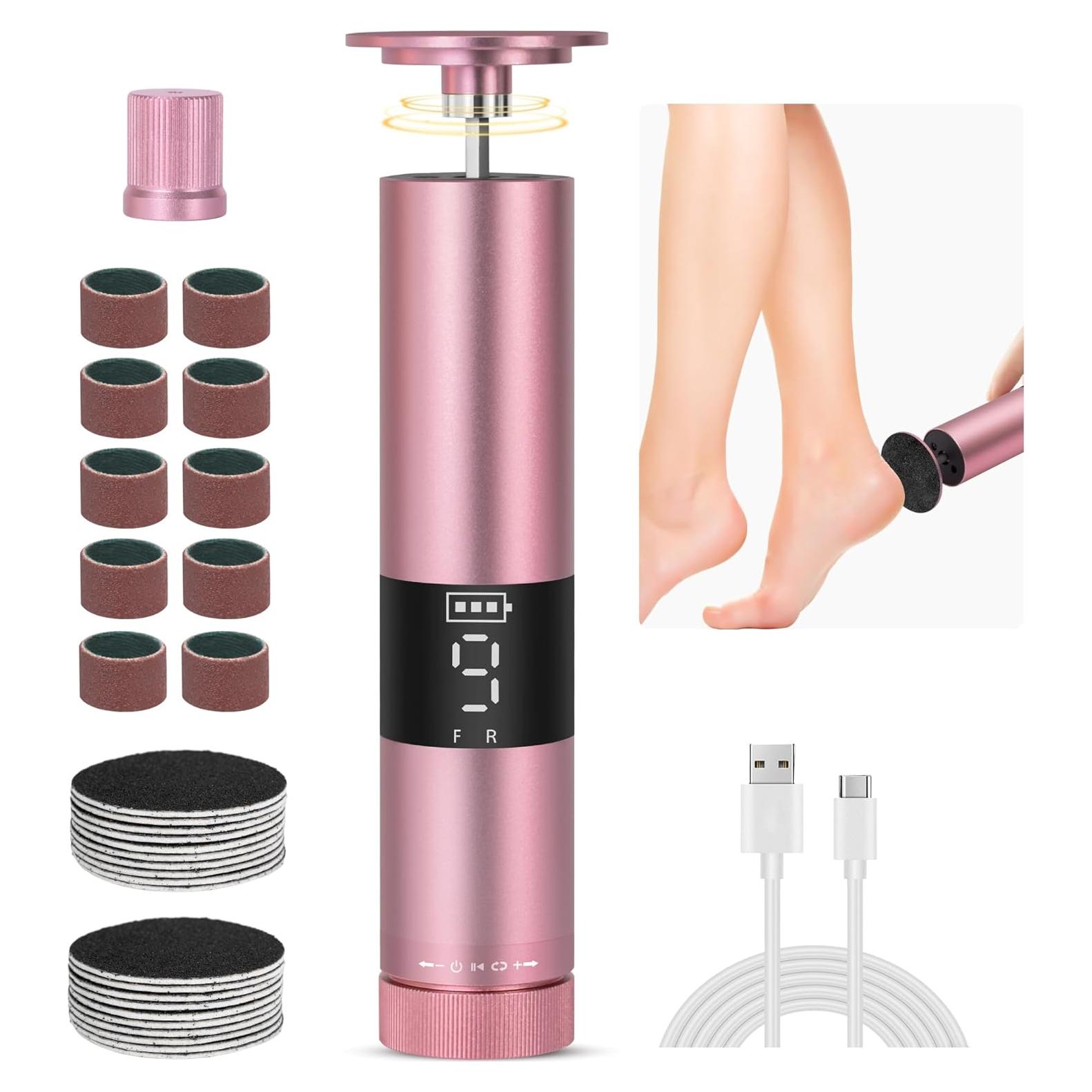 Removedor de Callos Eléctrico Bodybay MJQ 2-en-1 con Pantalla Digital