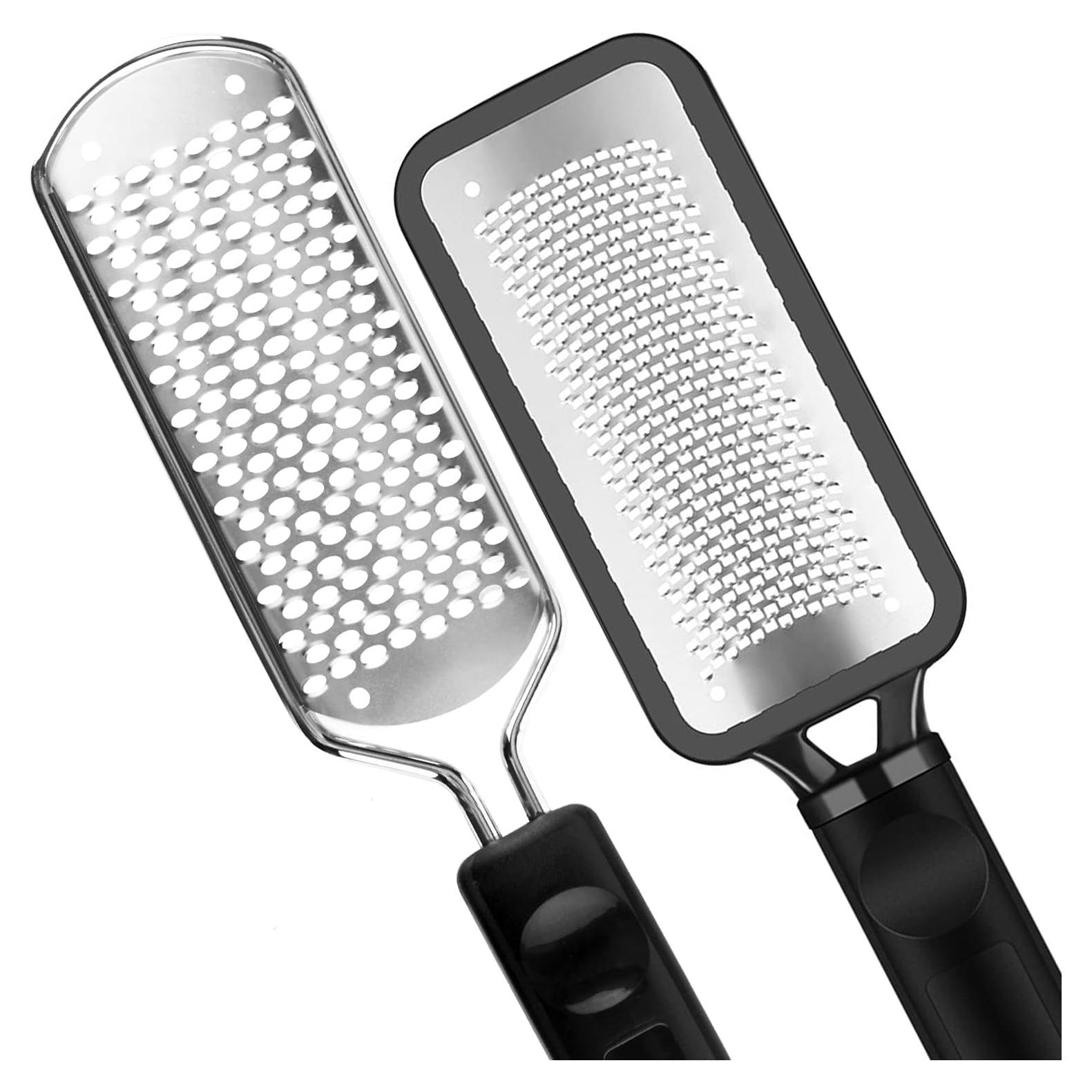 Lima de Pies Profesional ALOCKMA - 2 Piezas Acero Inoxidable