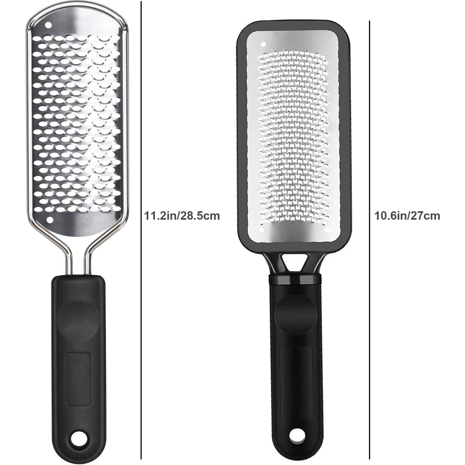 Lima de Pies Profesional ALOCKMA - 2 Piezas Acero Inoxidable