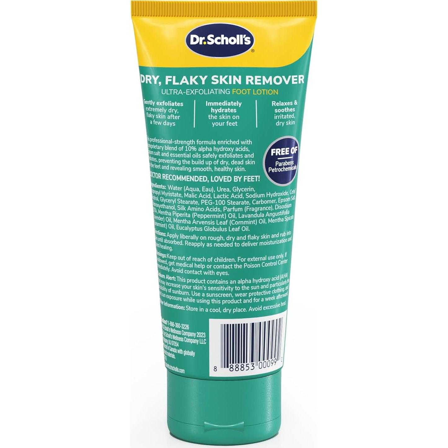 Crema Hidratante Exfoliante para Pies Dr. Scholl's 99 g