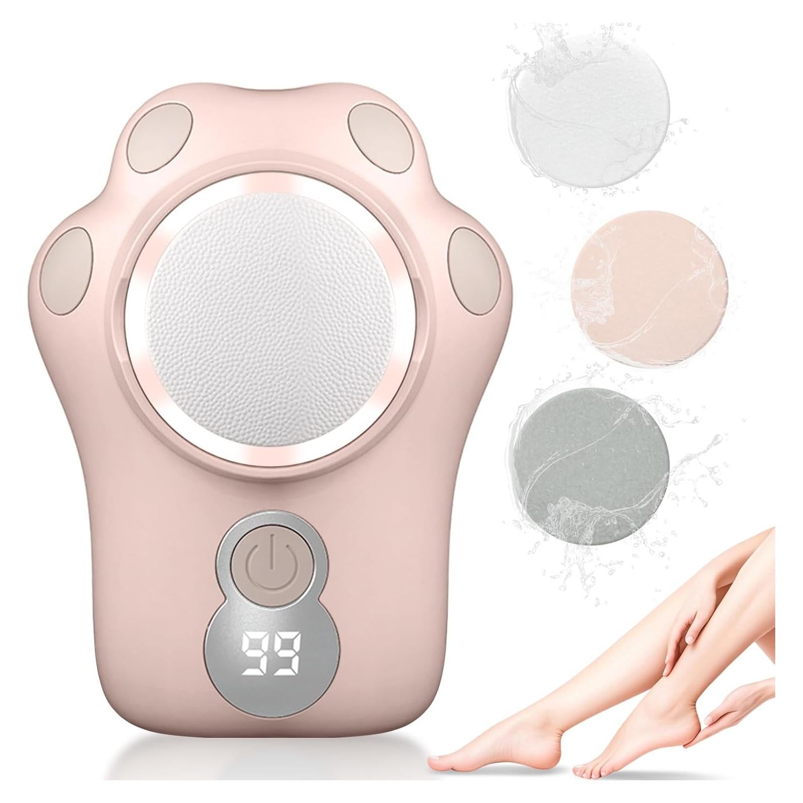 Removedor de Callos Eléctrico Tuudijy, 3 Velocidades, Pedicura Profesional