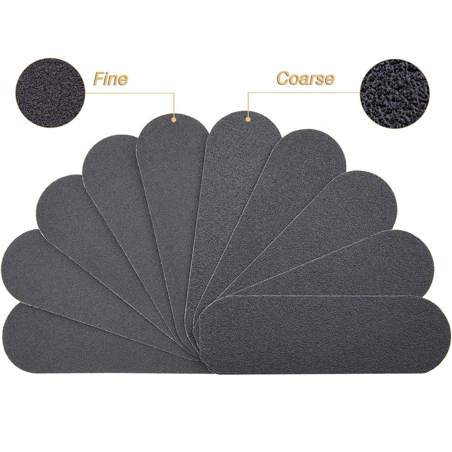 Lima de Pies Profesional Homeve - Acero Inoxidable con 10 Almohadillas