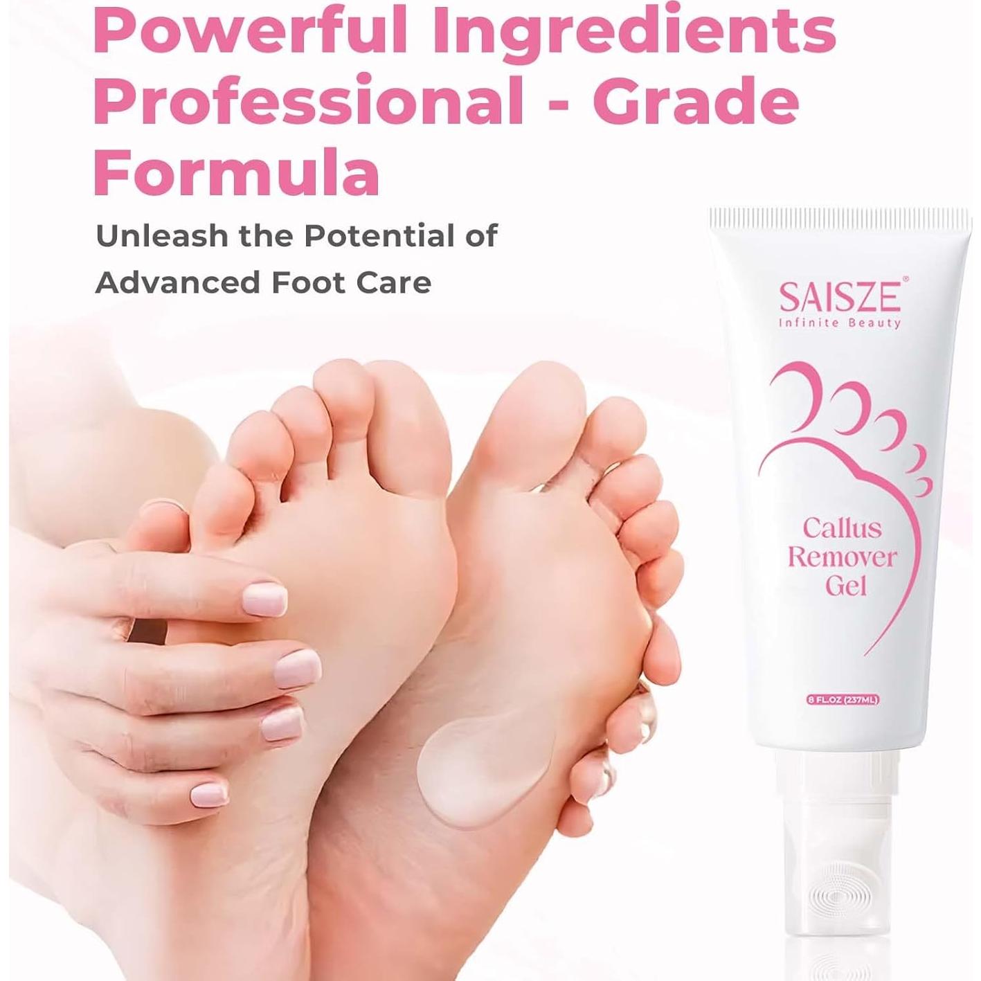 Removedor de Callos Saisze Gel Profesional 227g con Cepillo