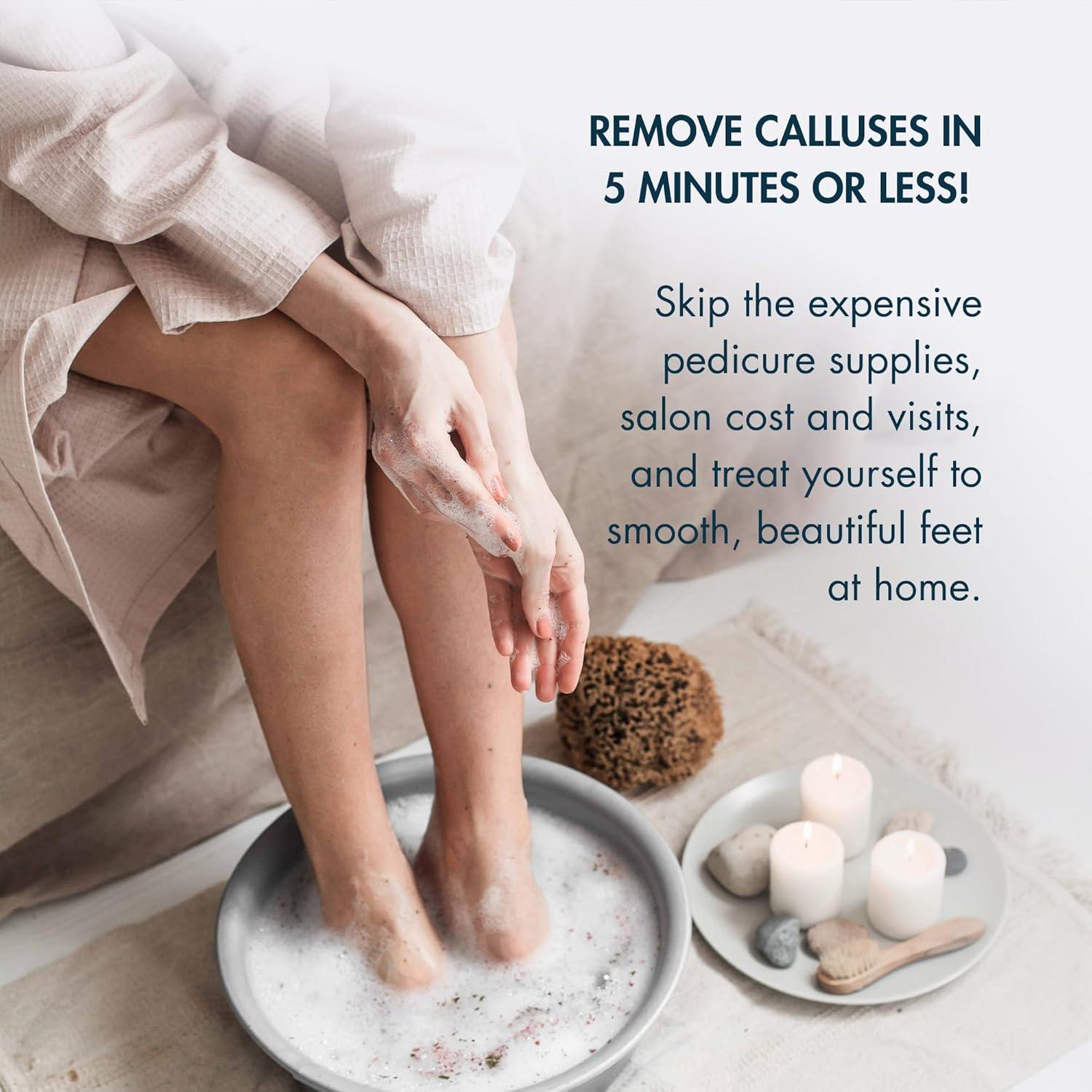 Piedras Pumice DeEnti - Paquete de 6 para Pedicura Profesional