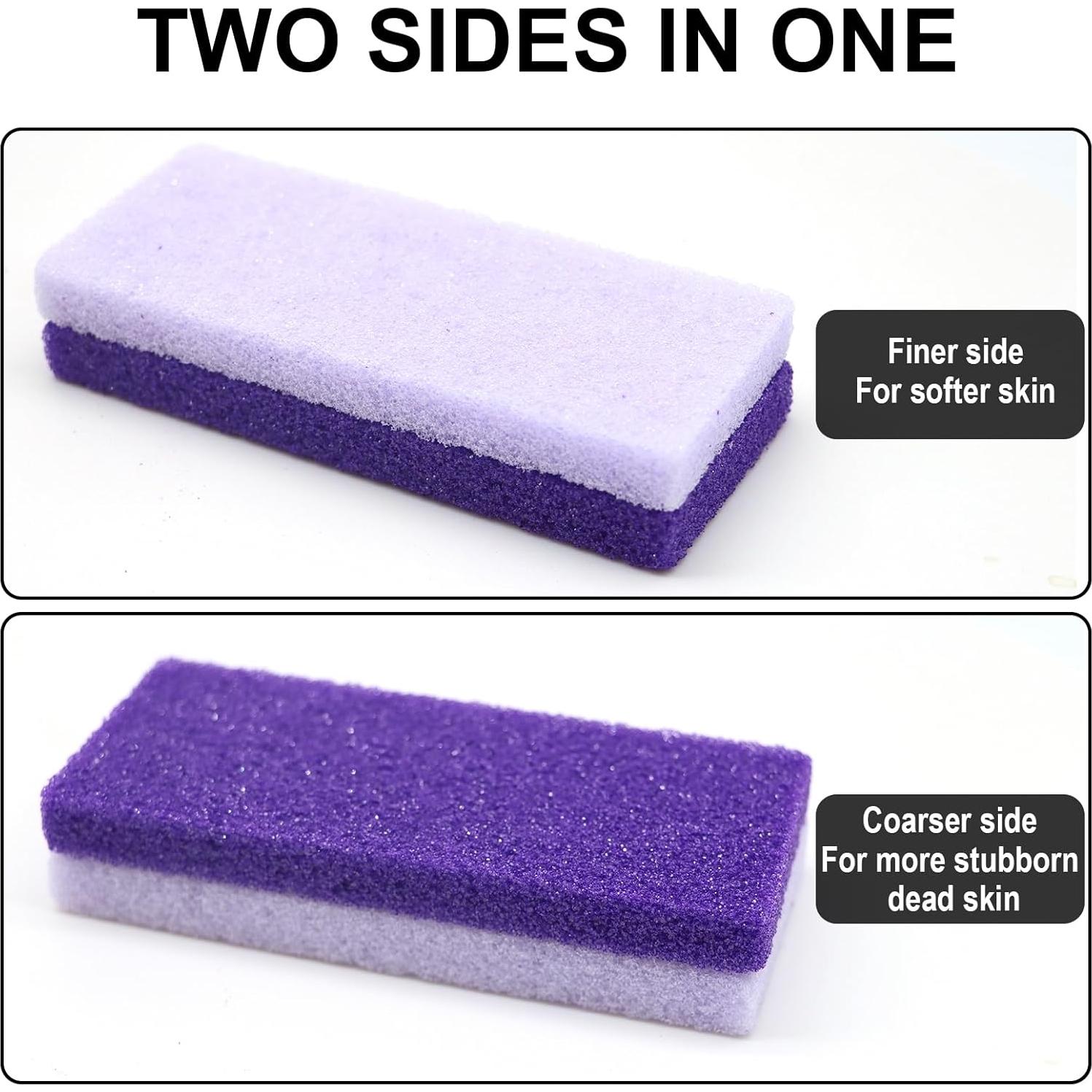 Piedra Pómez para Pies Lenpestia Doble Cara Exfoliante 4 Unidades