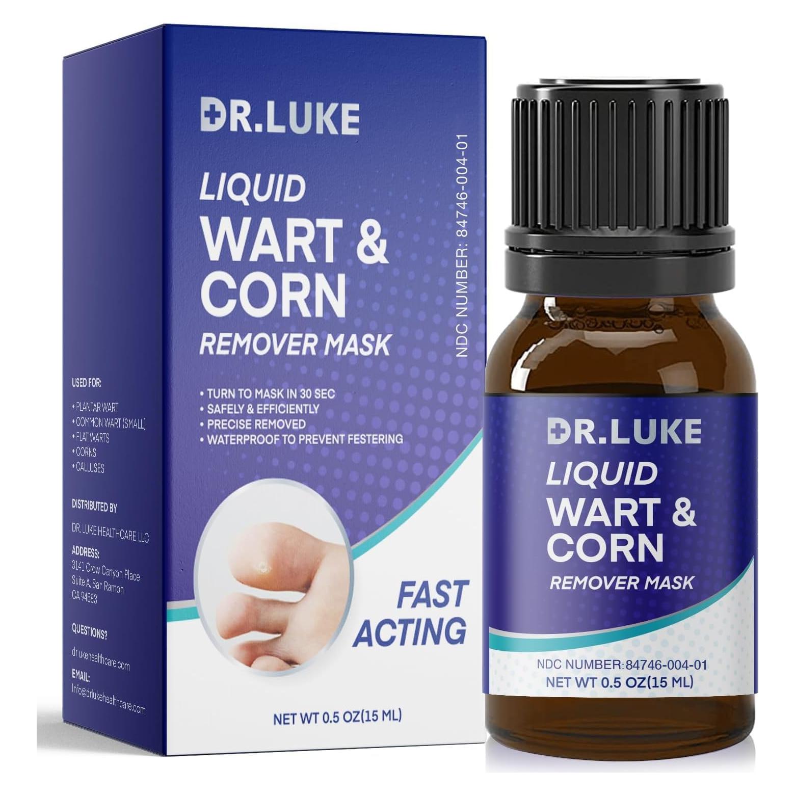 Removedor de Verrugas y Callos Dr. Luke 17% Ácido Salicílico 30g