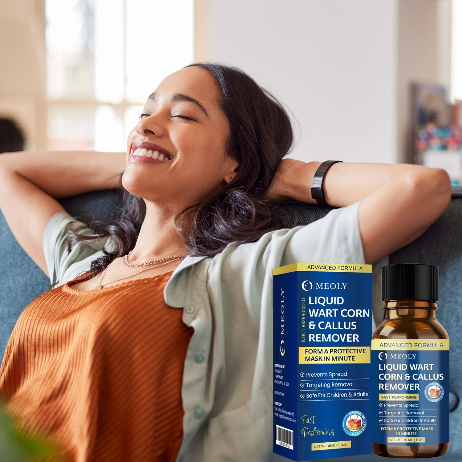 Removedor de Verrugas MEOLY 30 ML - Acción Rápida Ácido Salicílico