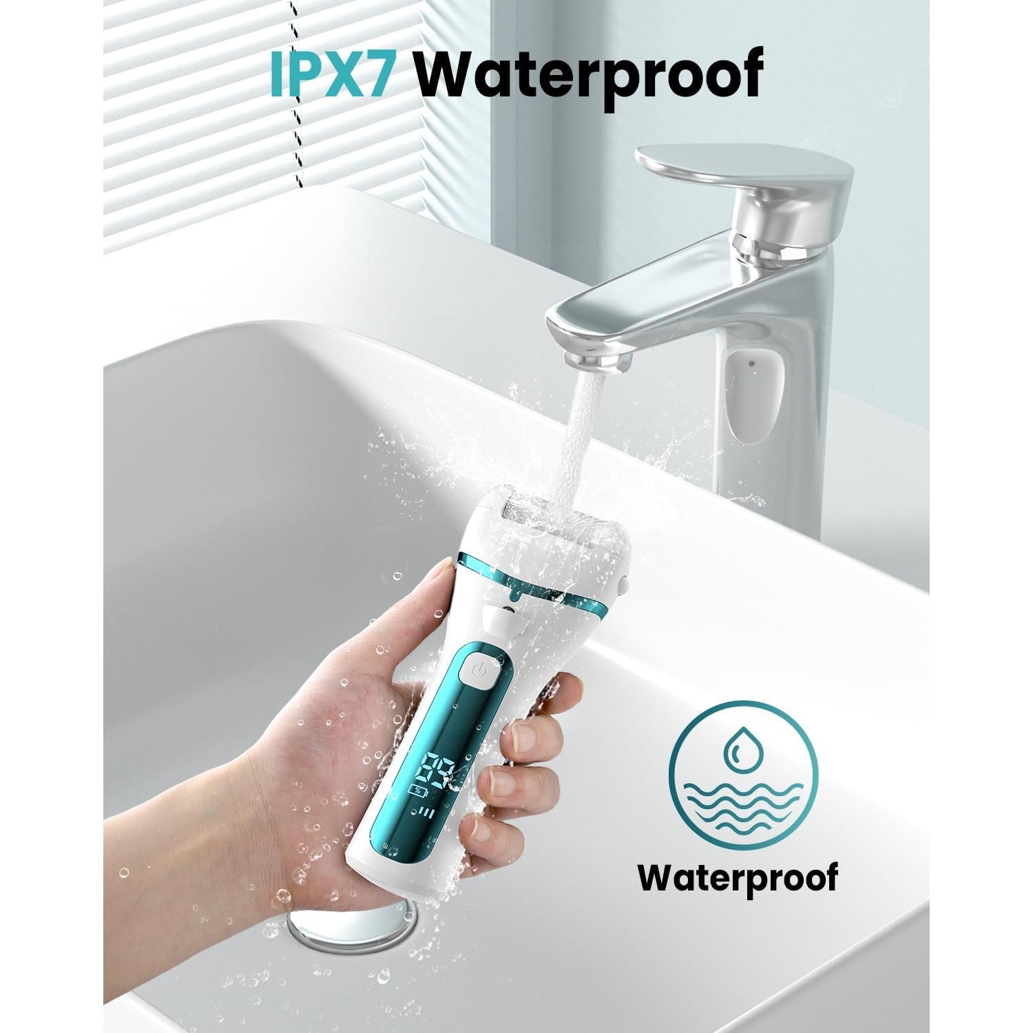 Removedor de Callos Eléctrico PUBOO con Luz LED y 3 Velocidades