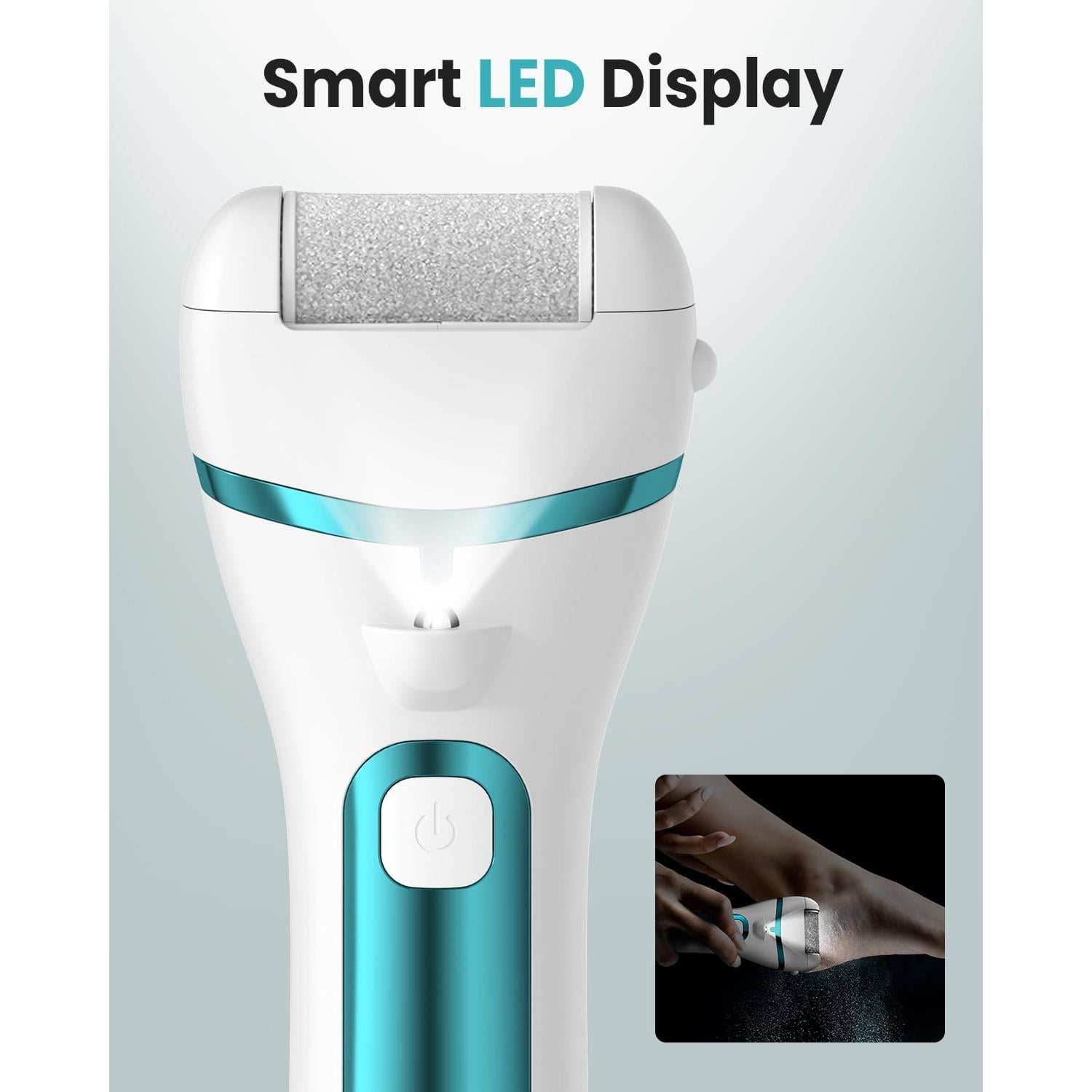 Removedor de Callos Eléctrico PUBOO con Luz LED y 3 Velocidades