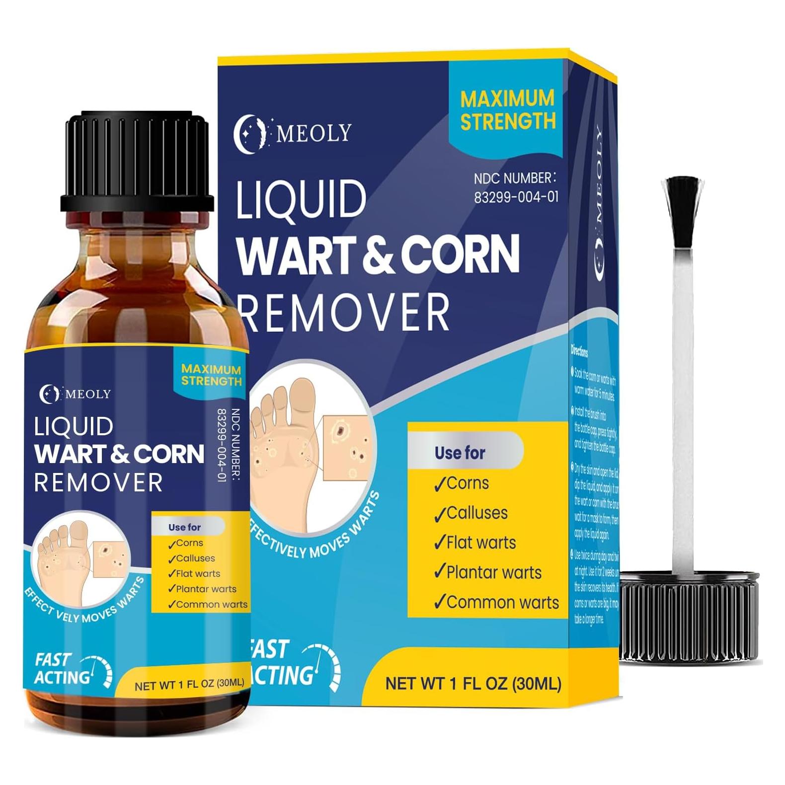 Eliminador de Verrugas Ácido Salicílico MOELY 30 ML Rápido