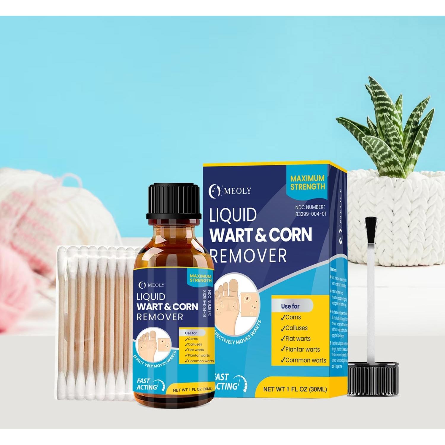 Eliminador de Verrugas Ácido Salicílico MOELY 30 ML Rápido