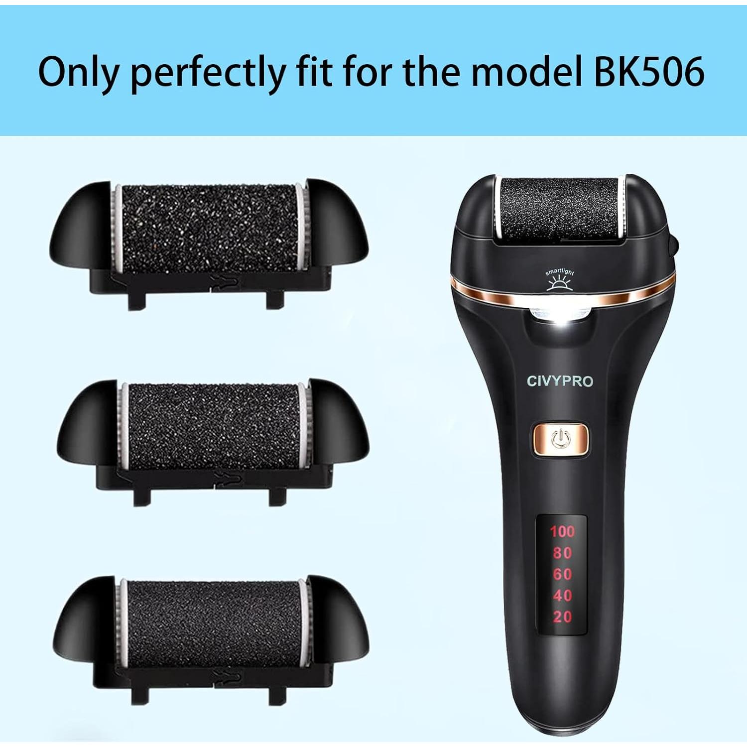 Rodillos de repuesto para removedor de callos CIVYPRO BK-506