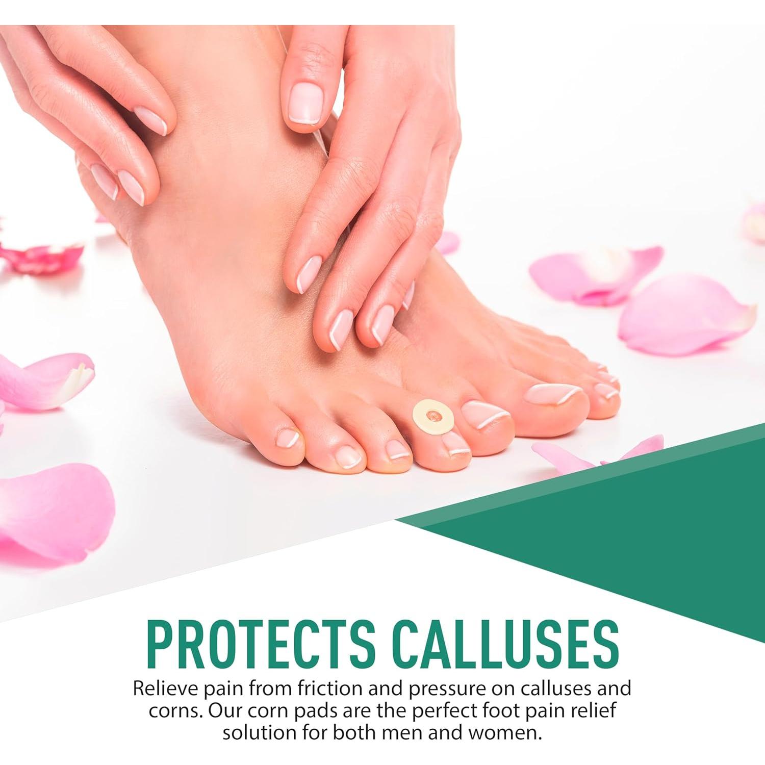 Almohadillas para Callos Comfwalk - 60 Unidades, Espuma Suave