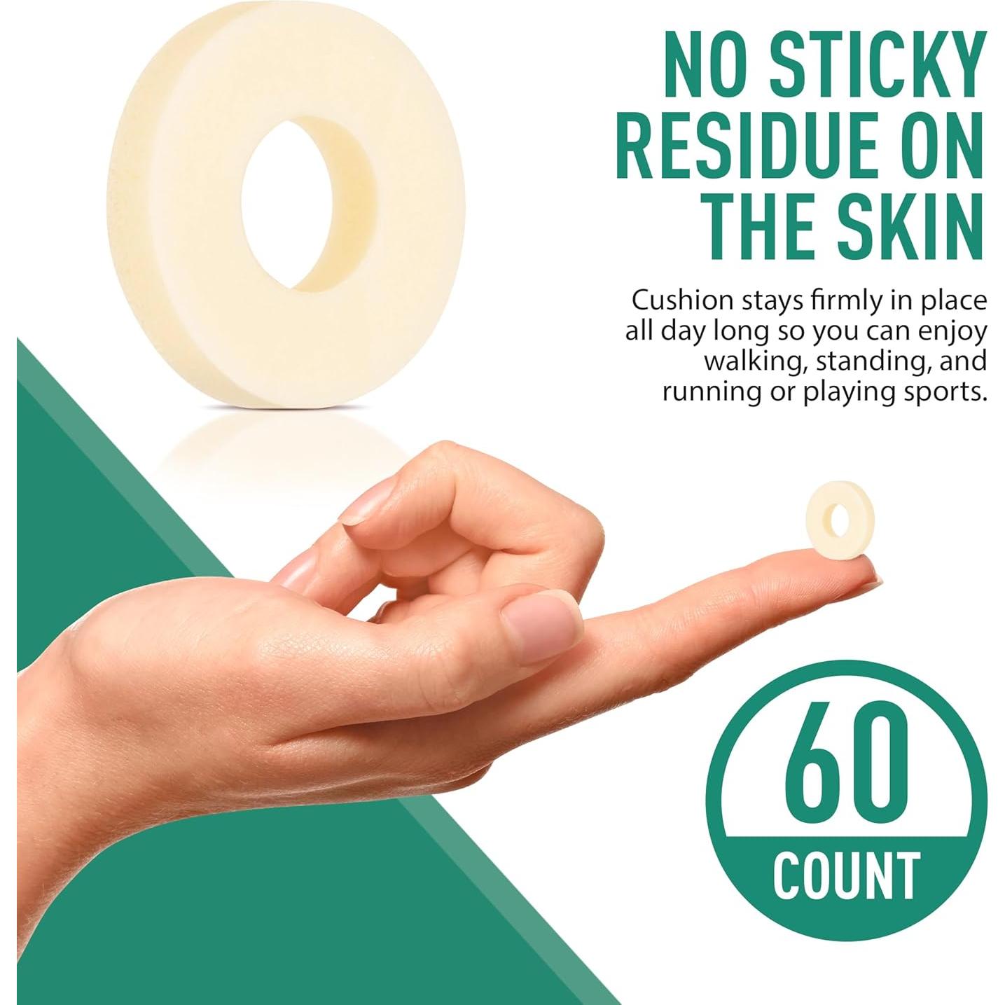 Almohadillas para Callos Comfwalk - 60 Unidades, Espuma Suave