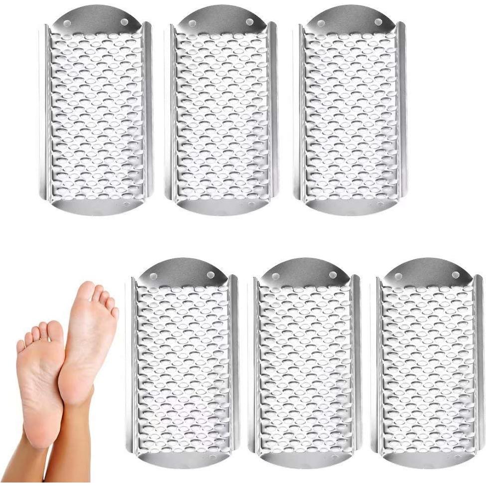 6 Piezas Lima de Pies Paddsun Removedor de Callos Acero Inoxidable