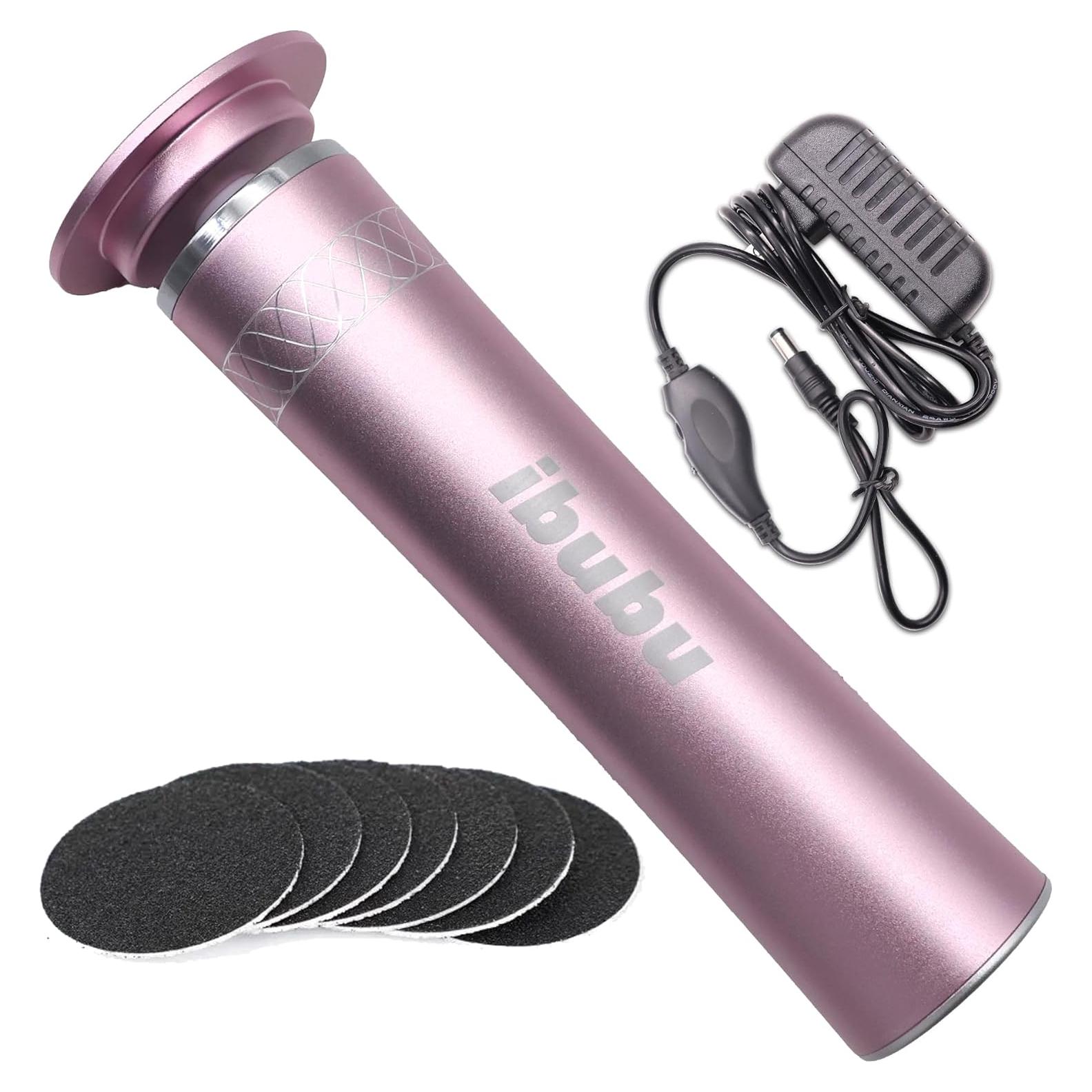 Removedor de Callos Eléctrico ibubu 24V 1200RPM Rosa