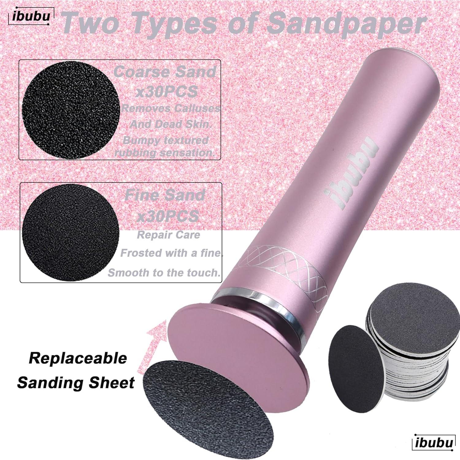 Removedor de Callos Eléctrico ibubu 24V 1200RPM Rosa